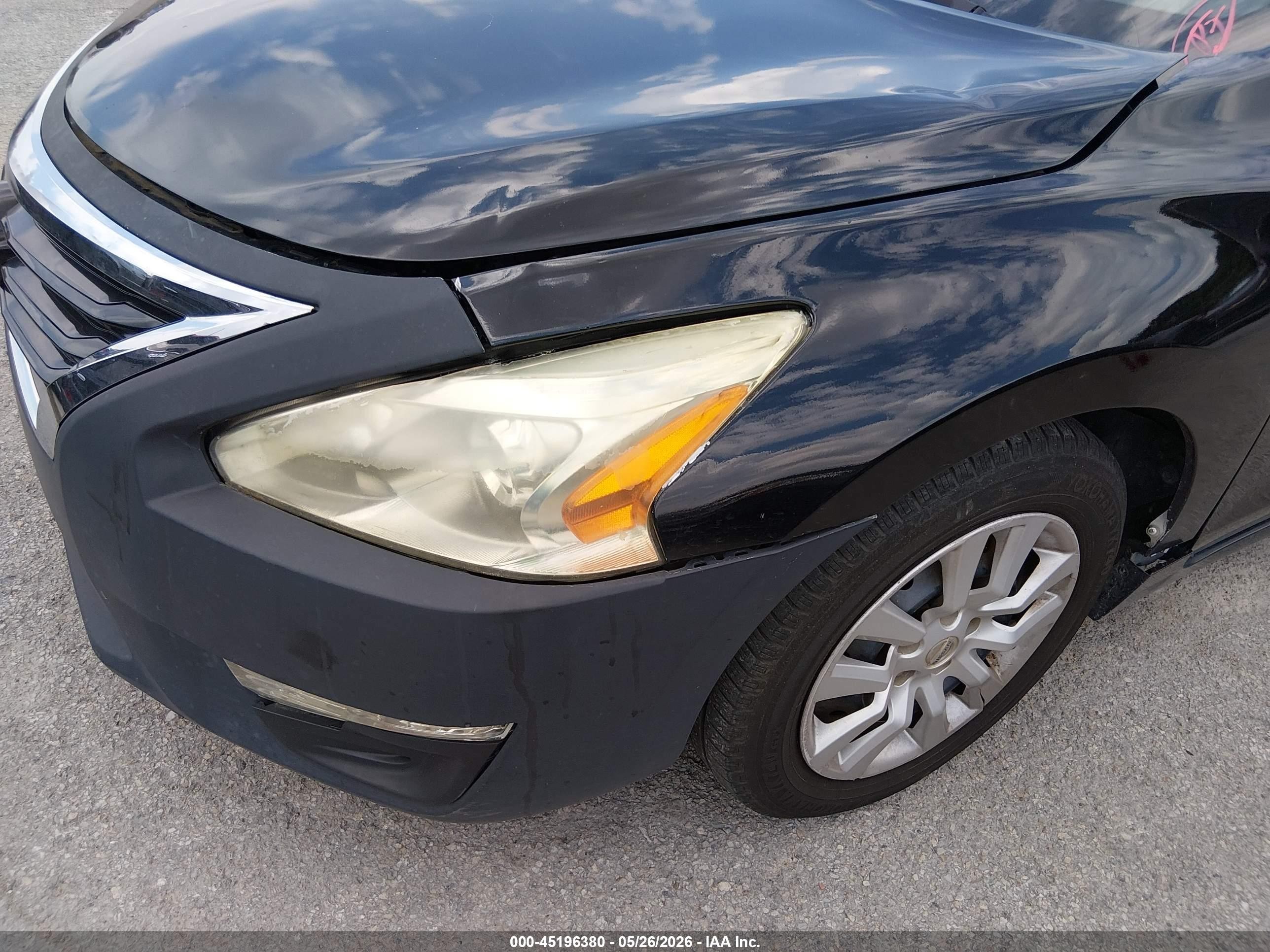 2014 Nissan Altima 2.5 S Black vin: 1N4AL3AP3EC147868