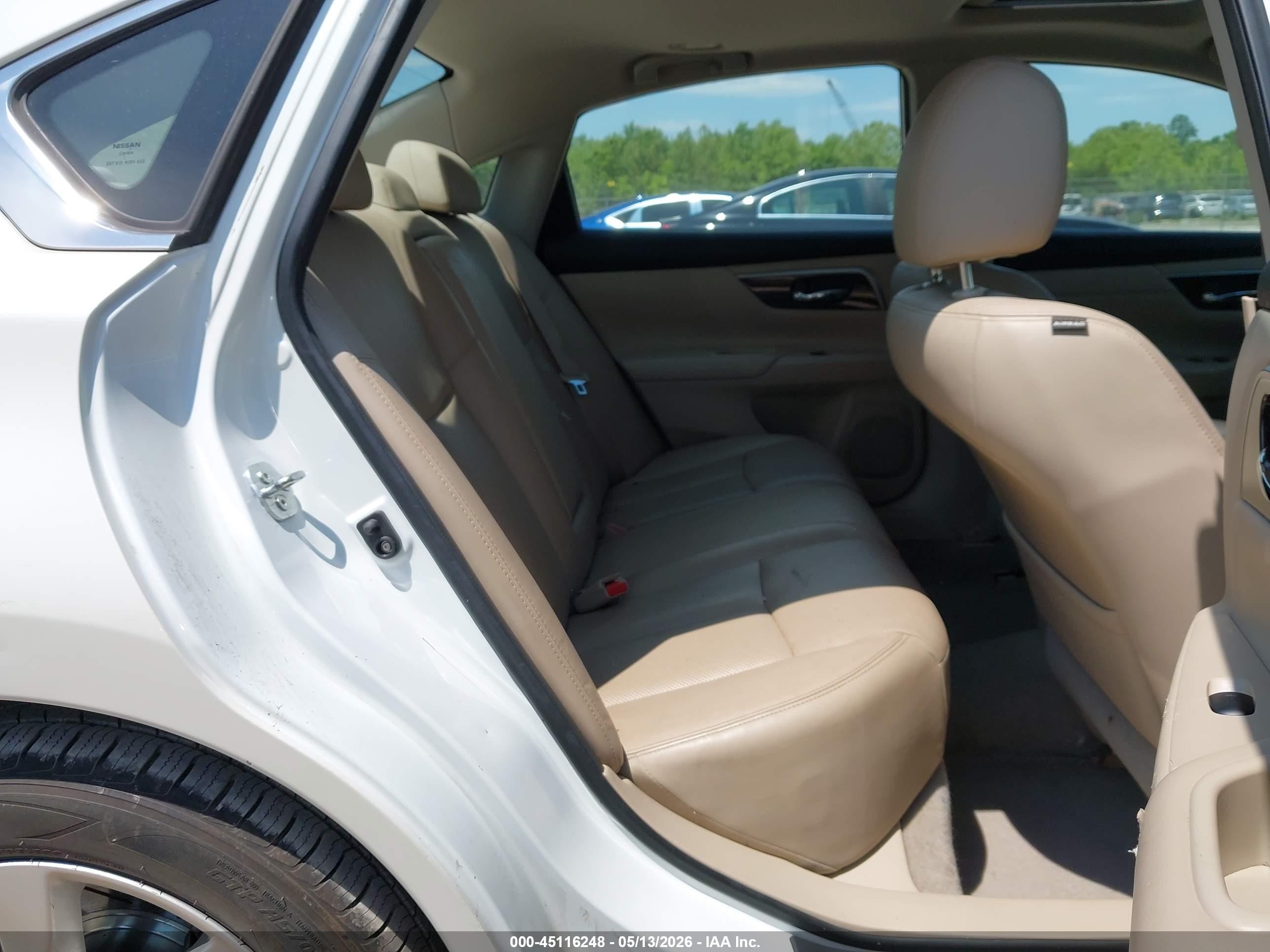 2014 Nissan Altima 2.5 Sl Белый vin: 1N4AL3AP3EC149216