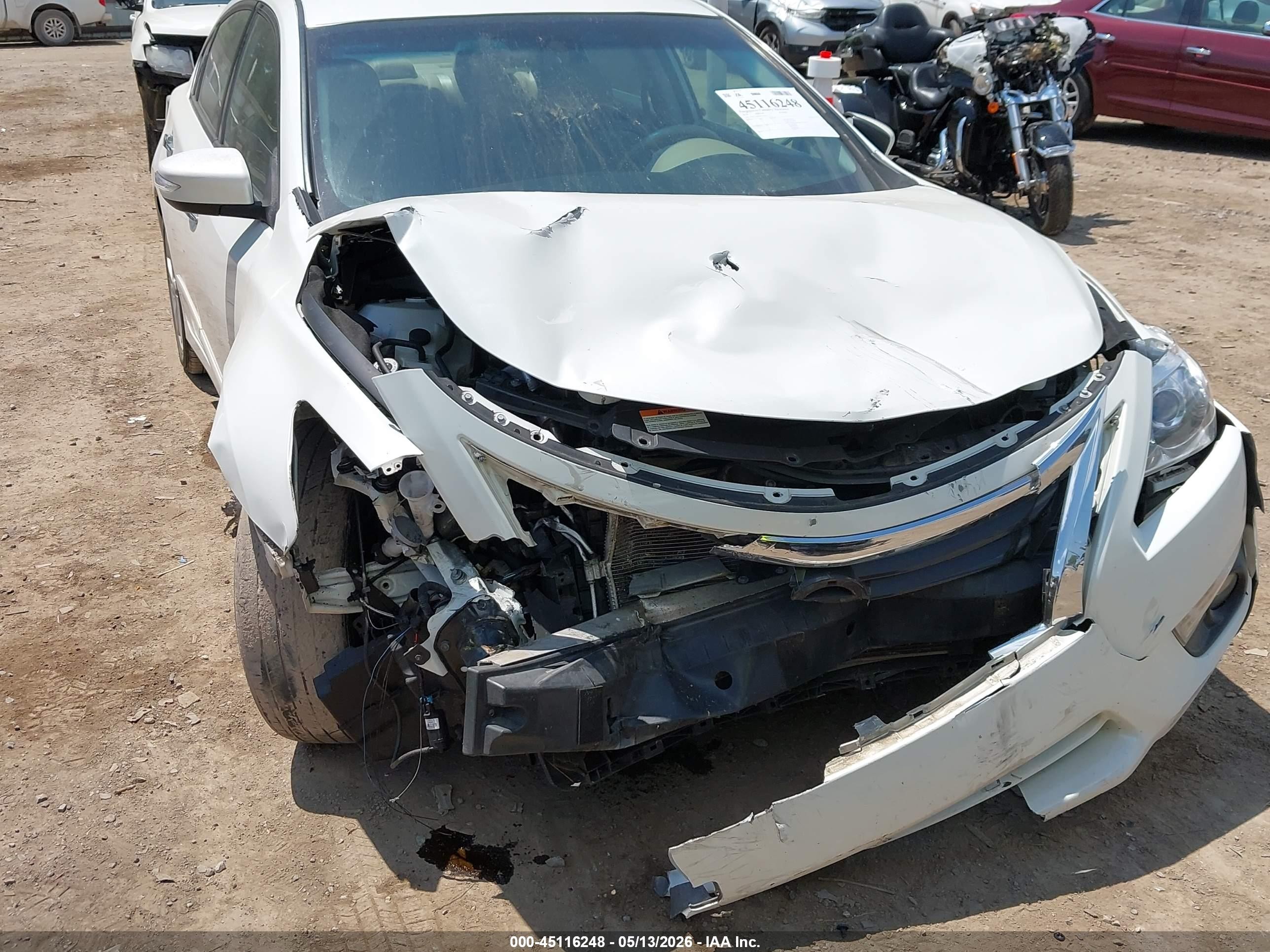 2014 Nissan Altima 2.5 Sl Белый vin: 1N4AL3AP3EC149216