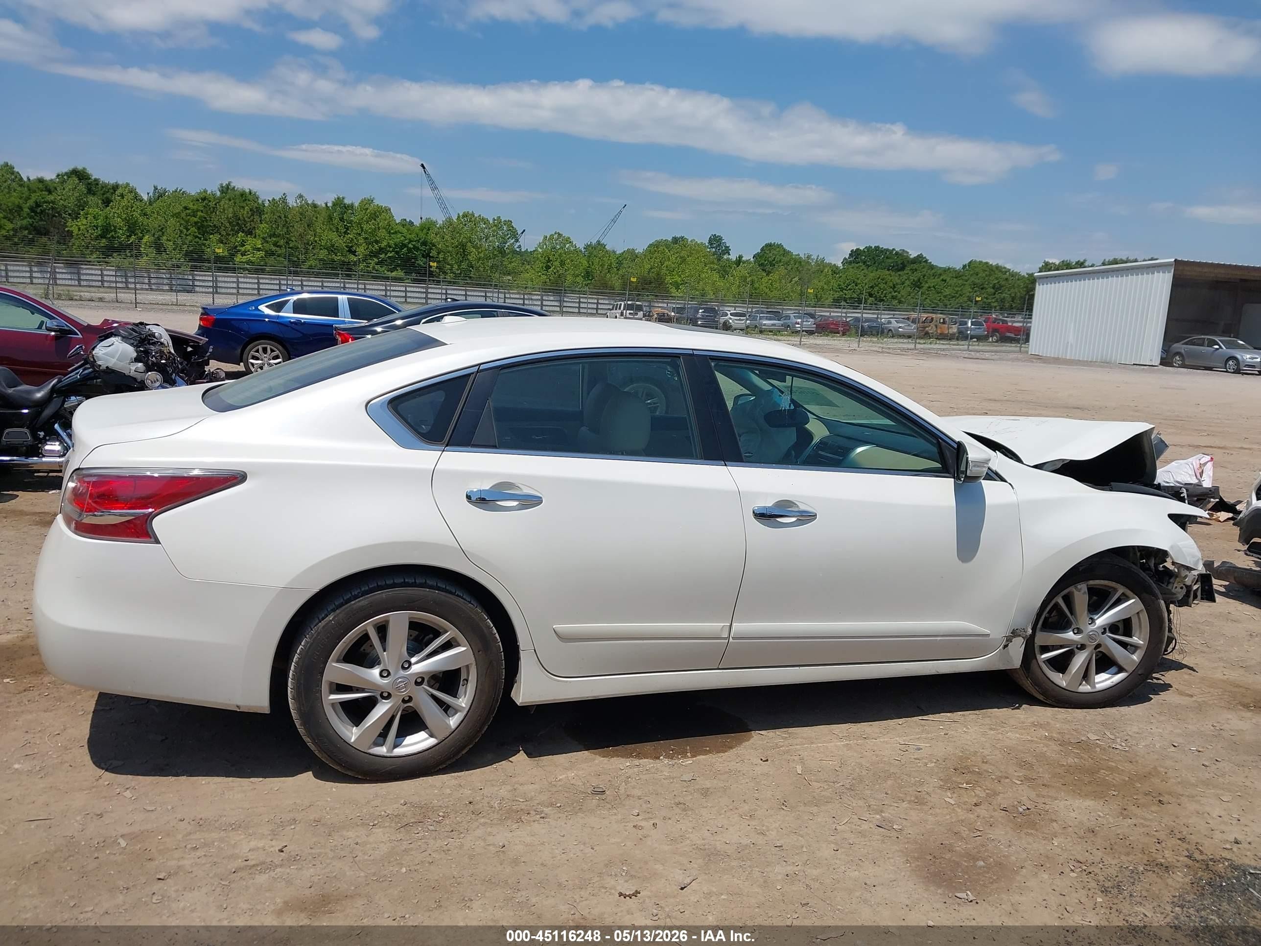 2014 Nissan Altima 2.5 Sl Белый vin: 1N4AL3AP3EC149216