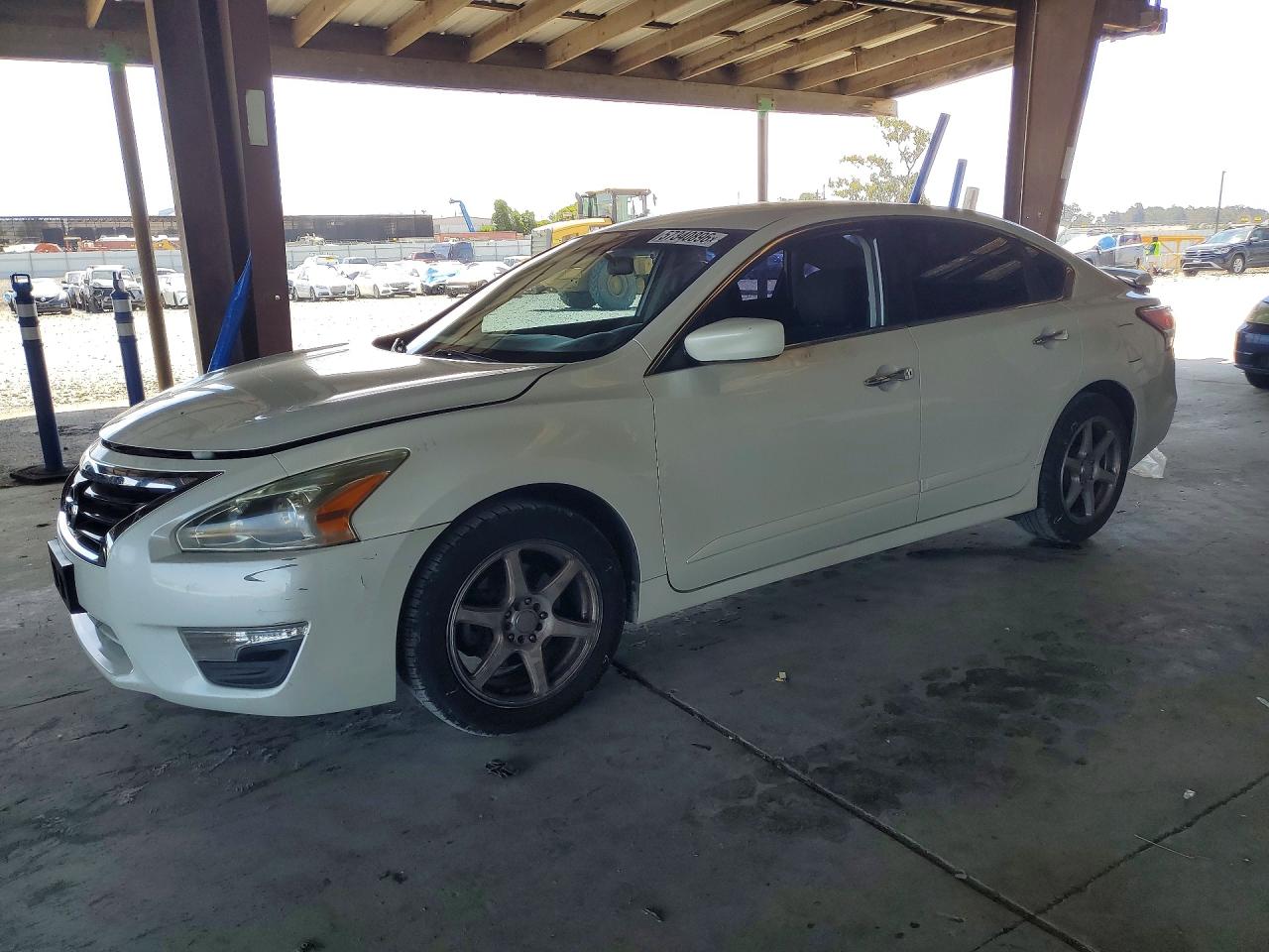 2014 Nissan Altima 2.5 S White vin: 1N4AL3AP3EC150267