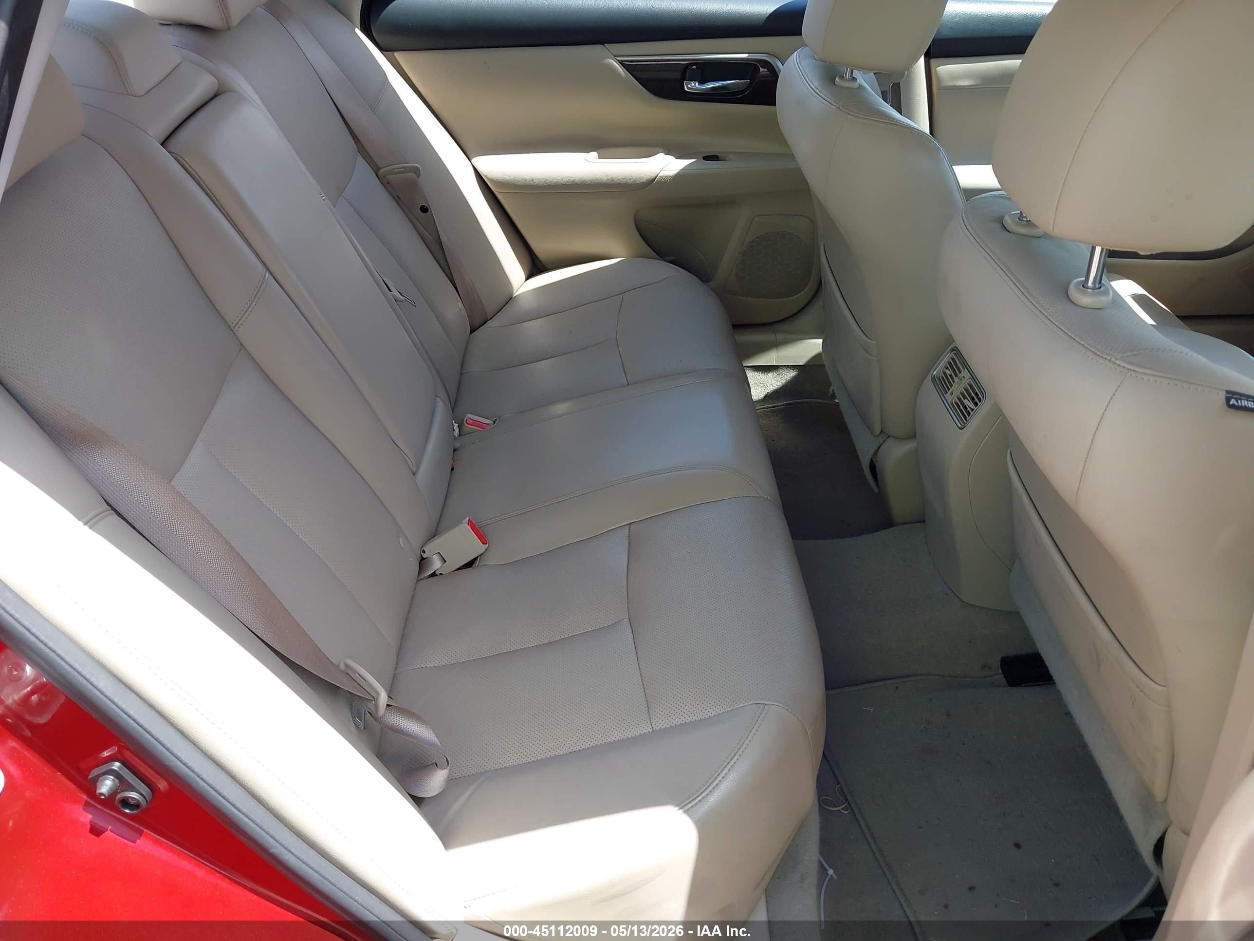 2014 Nissan Altima 2.5 Sl Burgundy vin: 1N4AL3AP3EC165030