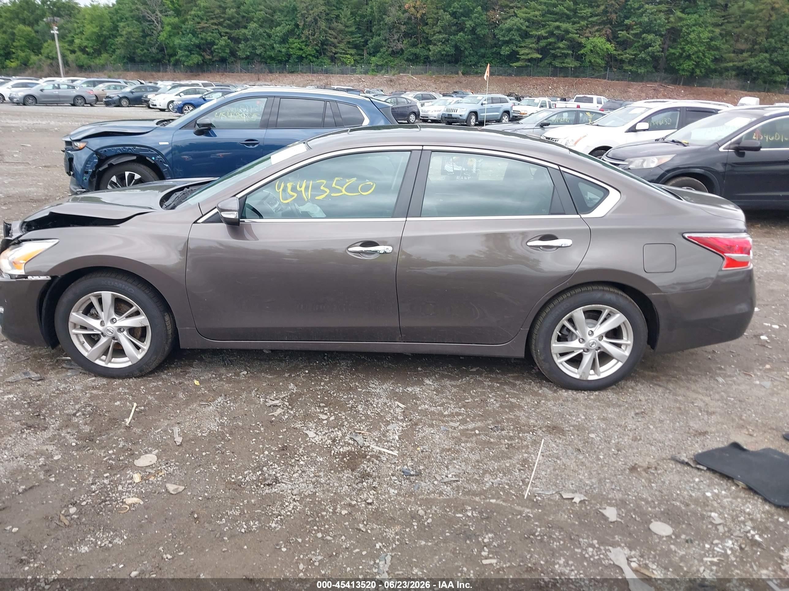 2014 Nissan Altima 2.5 Sl Gray vin: 1N4AL3AP3EC168221
