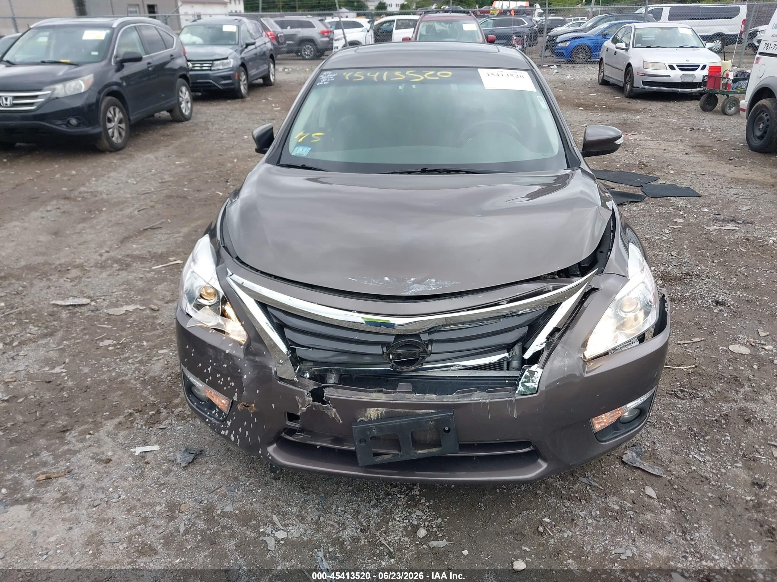 2014 Nissan Altima 2.5 Sl Gray vin: 1N4AL3AP3EC168221
