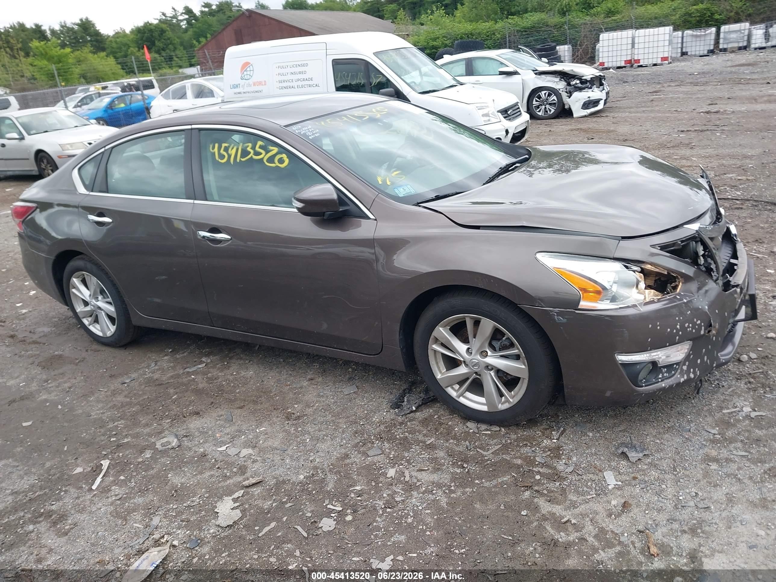 2014 Nissan Altima 2.5 Sl Gray vin: 1N4AL3AP3EC168221