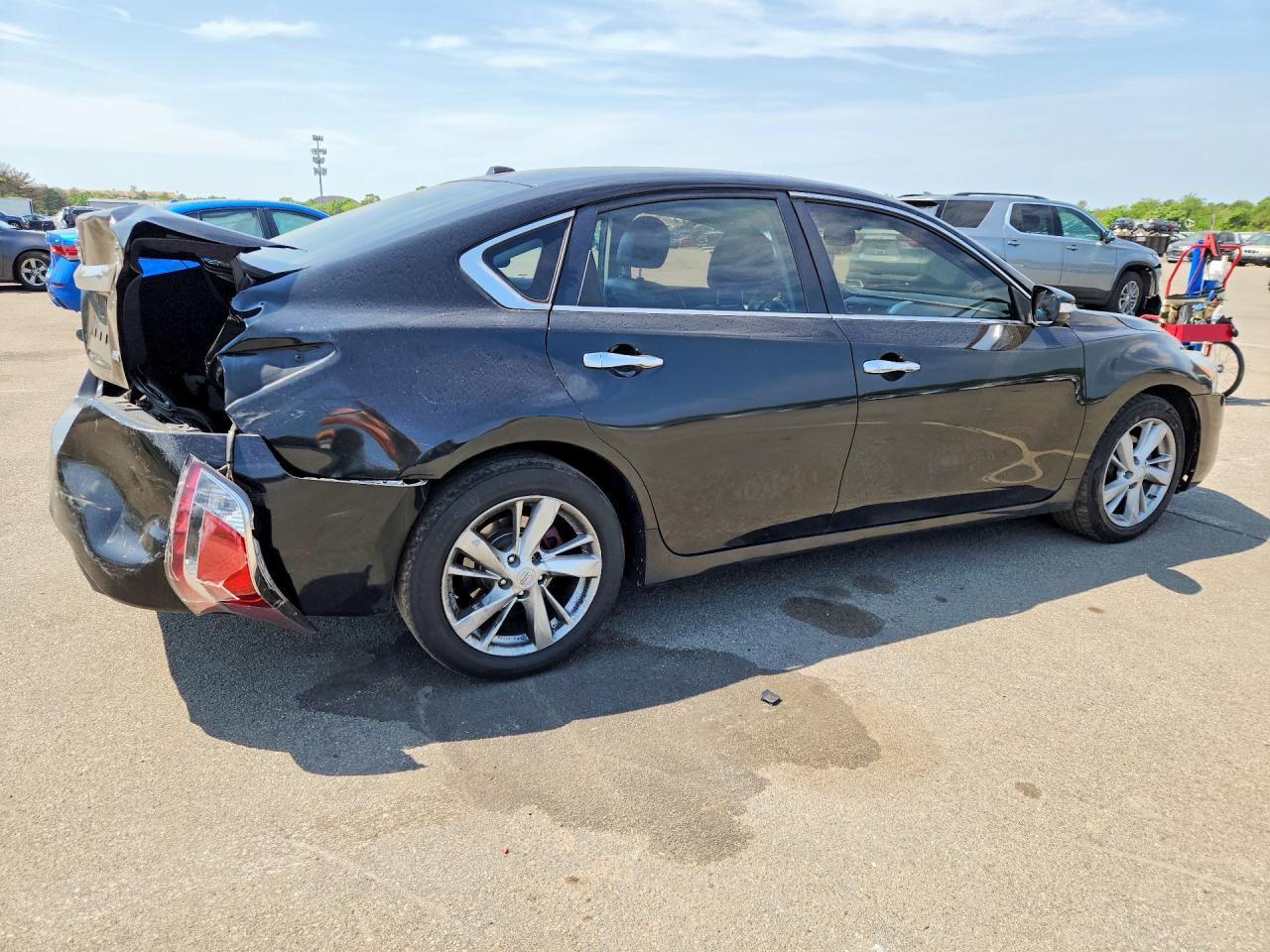 2014 Nissan Altima 2.5 Sl Black vin: 1N4AL3AP3EC168414