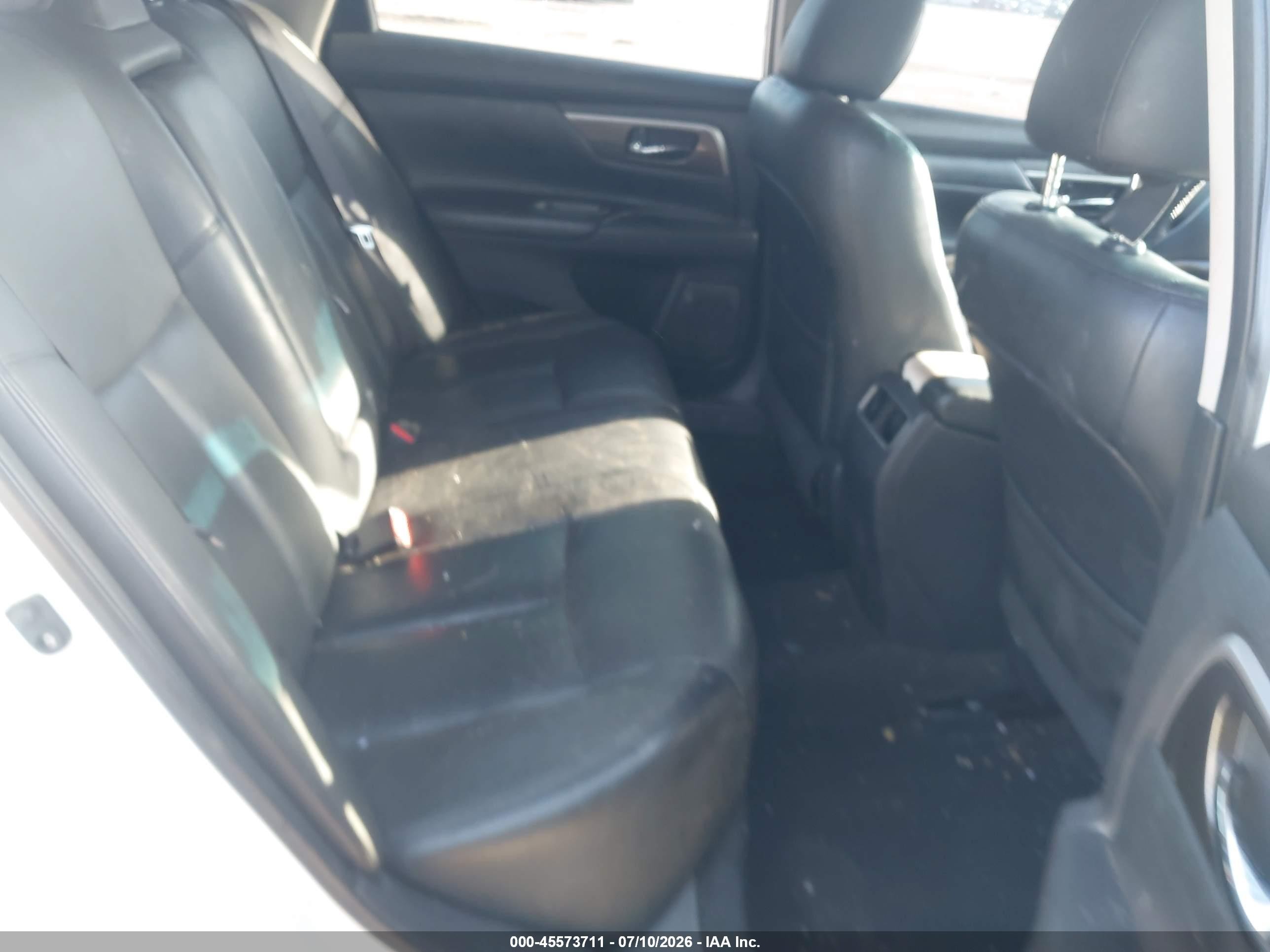 2014 Nissan Altima 2.5 Sl White vin: 1N4AL3AP3EC183110