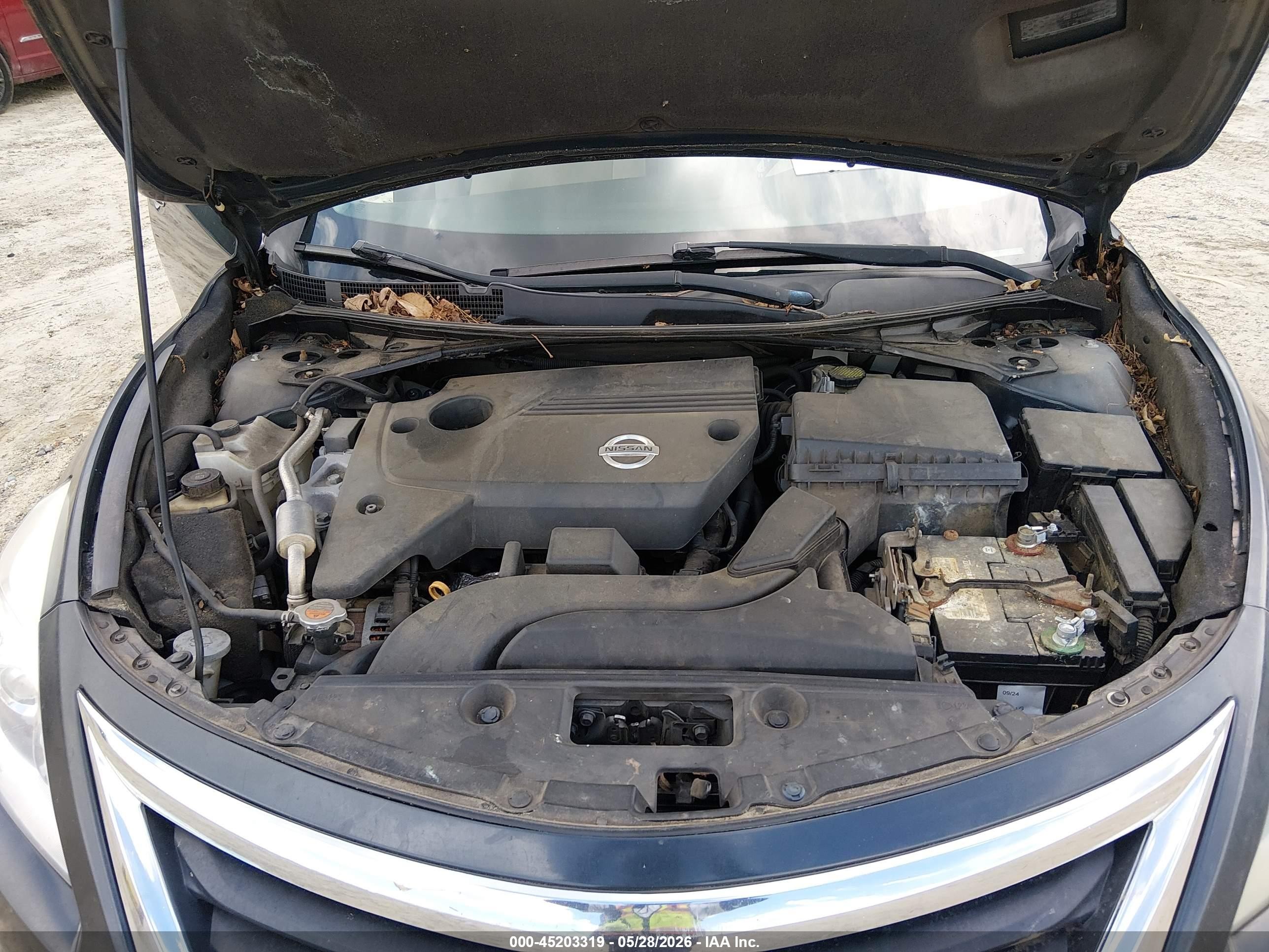 2014 Nissan Altima 2.5 S Black vin: 1N4AL3AP3EC184354