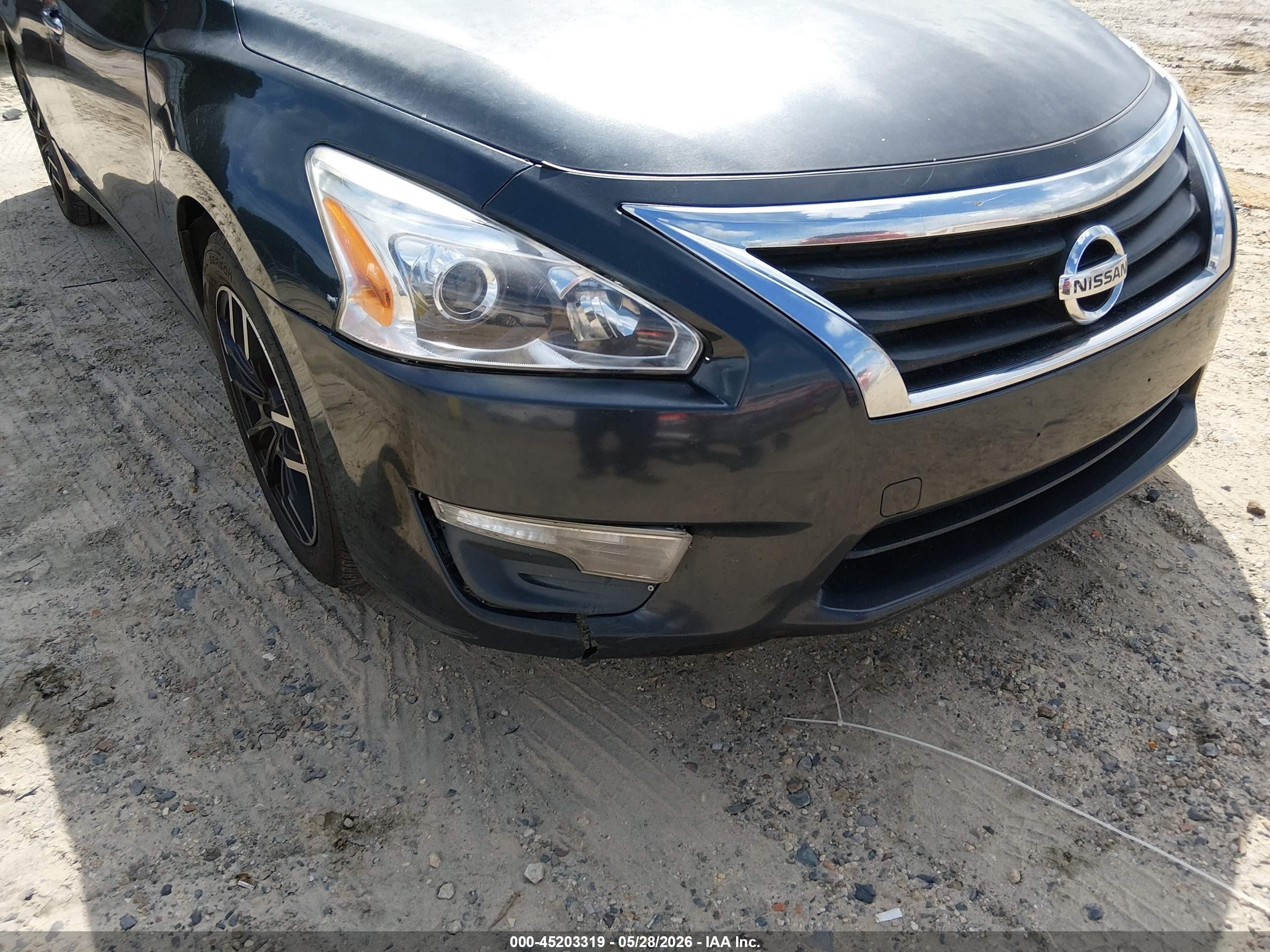 2014 Nissan Altima 2.5 S Black vin: 1N4AL3AP3EC184354