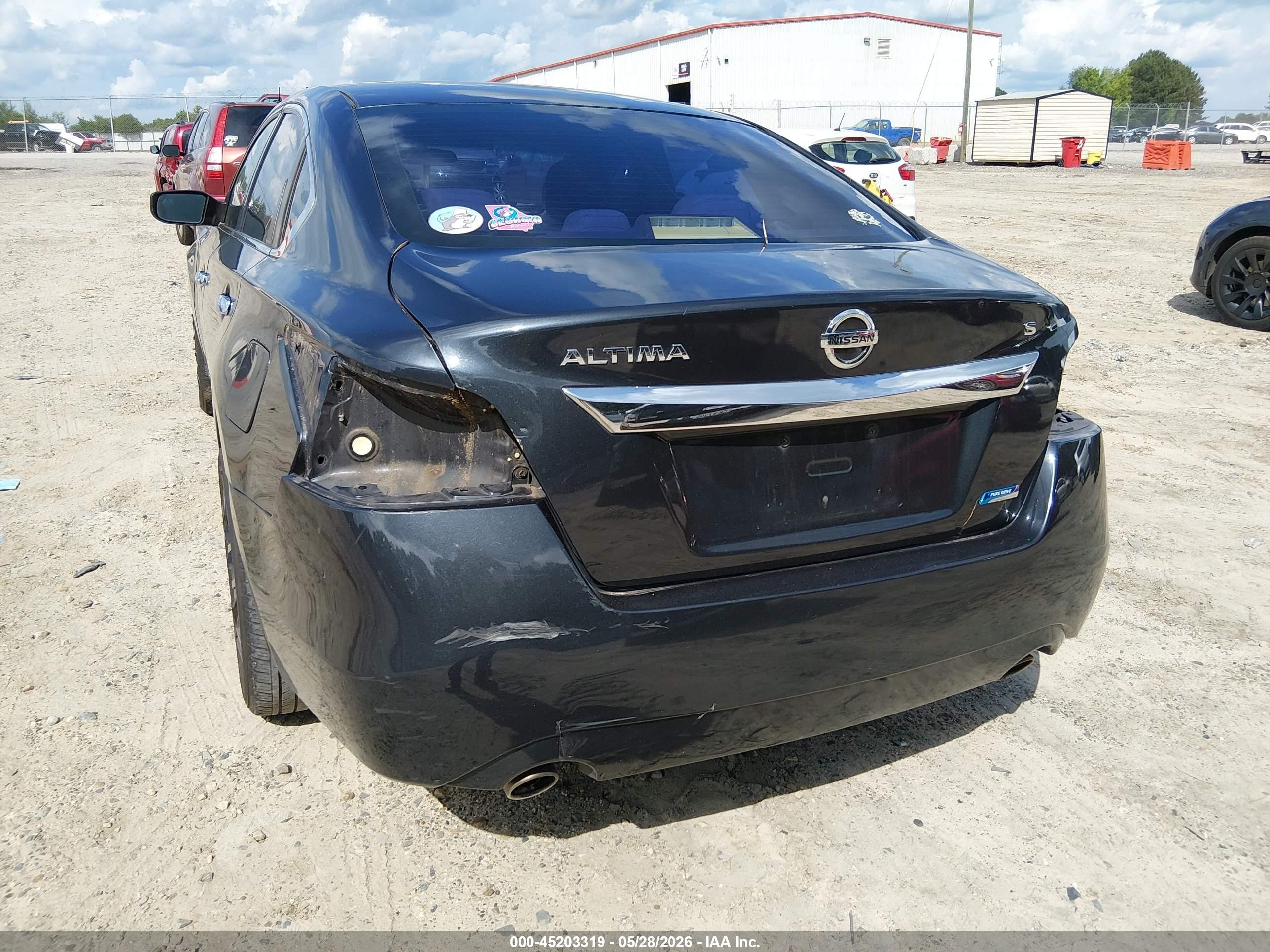 2014 Nissan Altima 2.5 S Black vin: 1N4AL3AP3EC184354