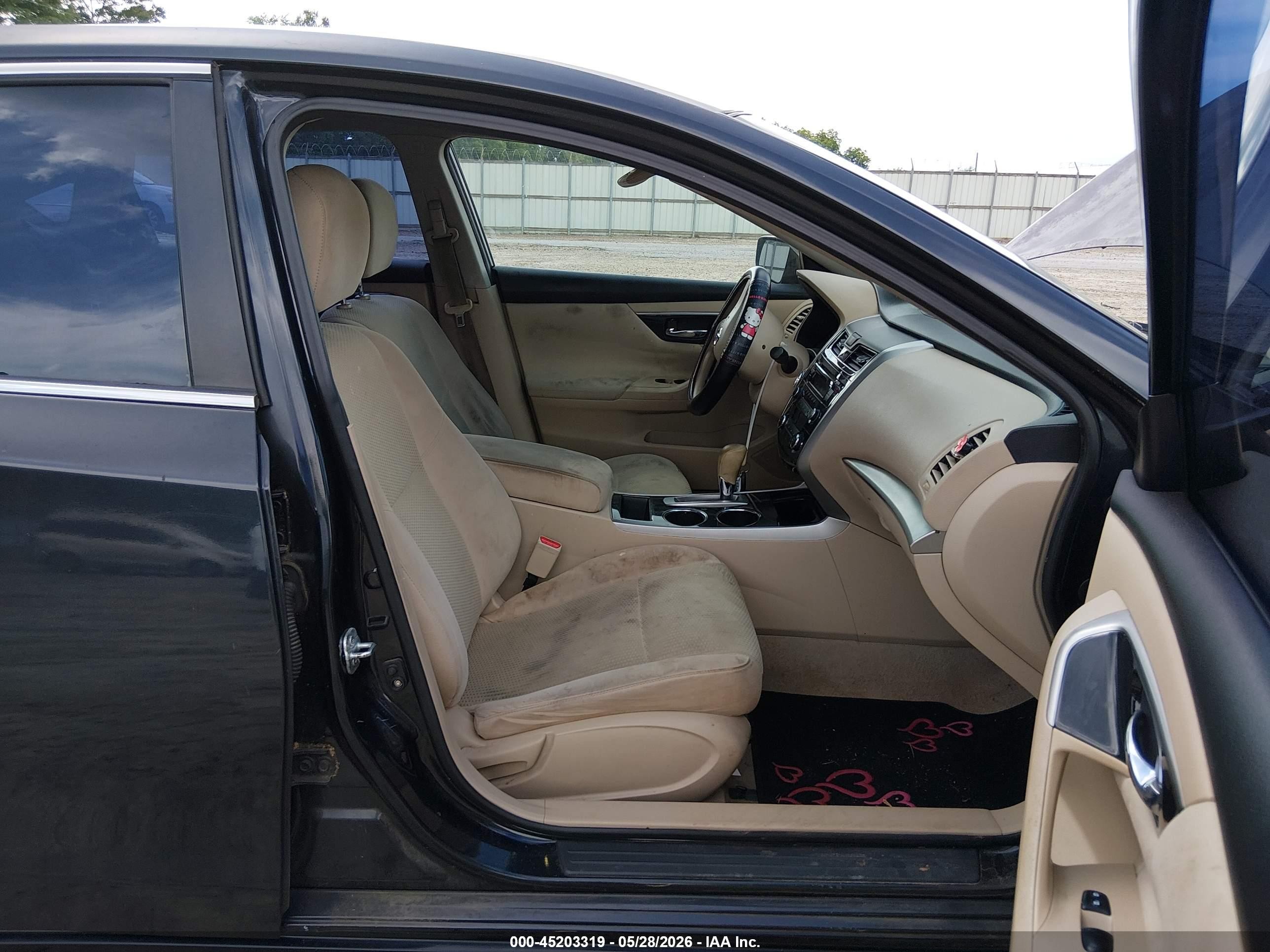 2014 Nissan Altima 2.5 S Black vin: 1N4AL3AP3EC184354