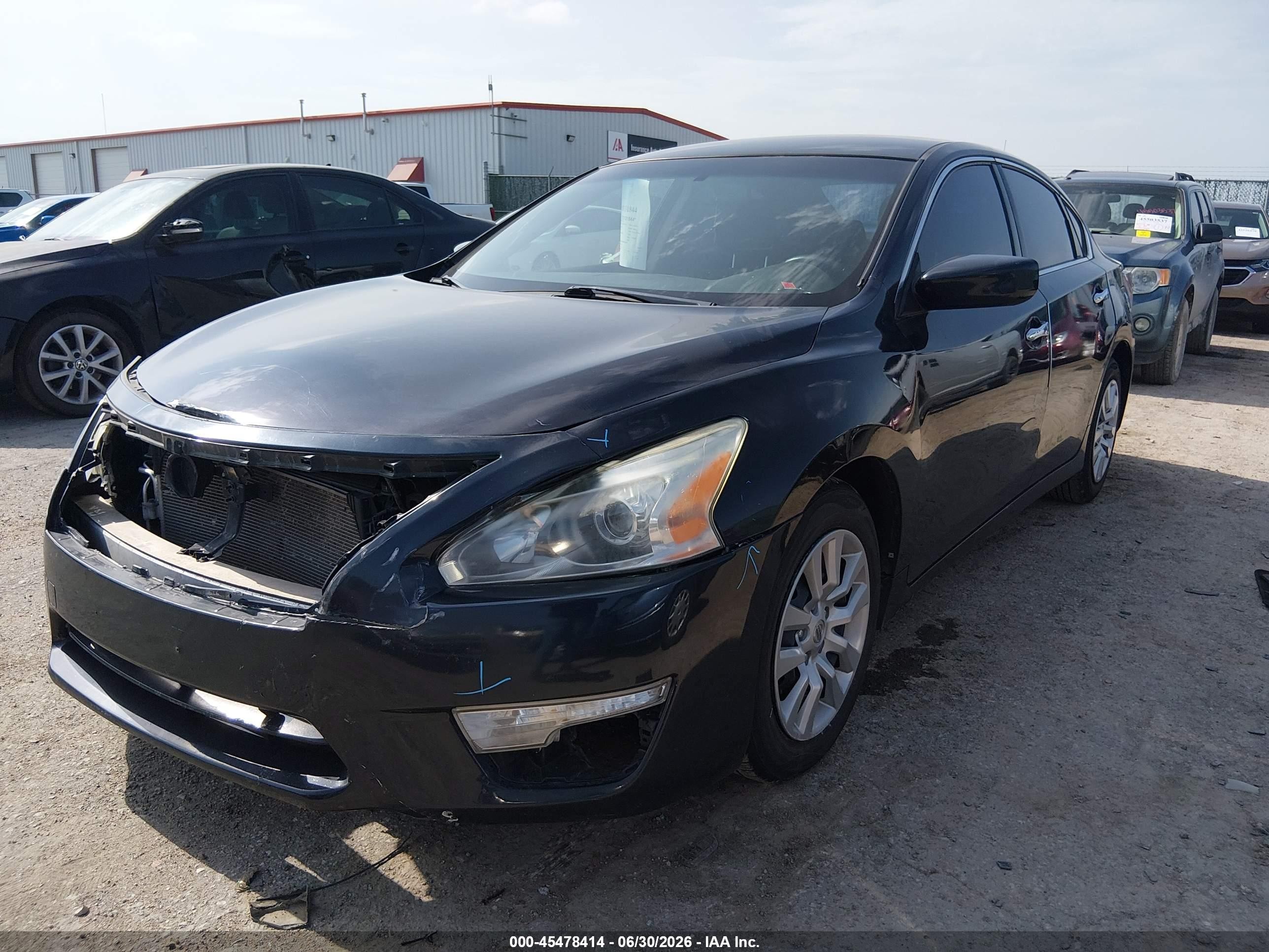 2014 Nissan Altima 2.5 Синий vin: 1N4AL3AP3EC186136