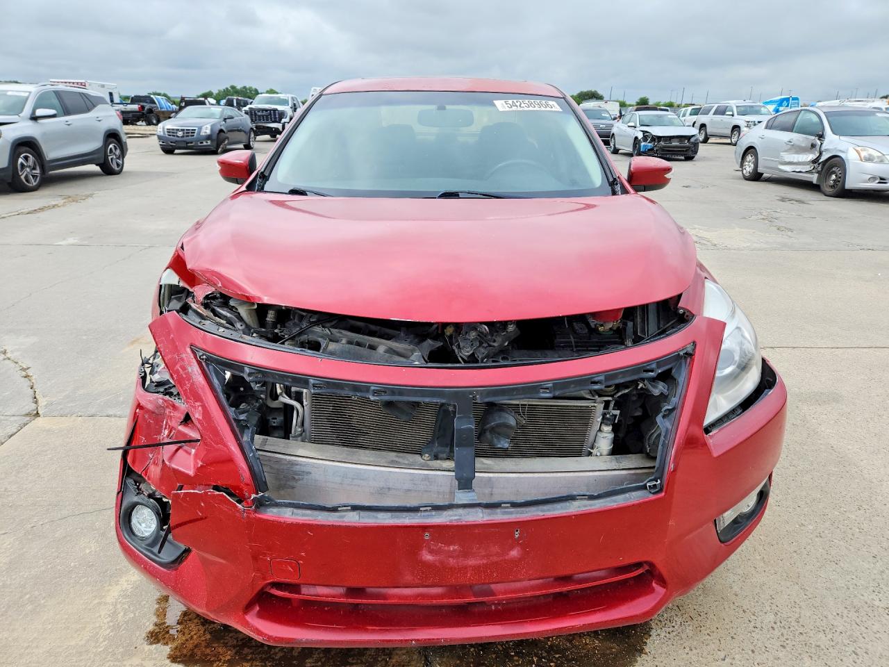 2014 Nissan Altima 2.5 Sv Red vin: 1N4AL3AP3EC188338