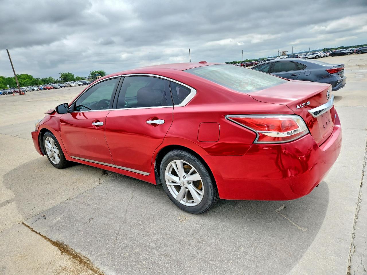 2014 Nissan Altima 2.5 Sv Red vin: 1N4AL3AP3EC188338