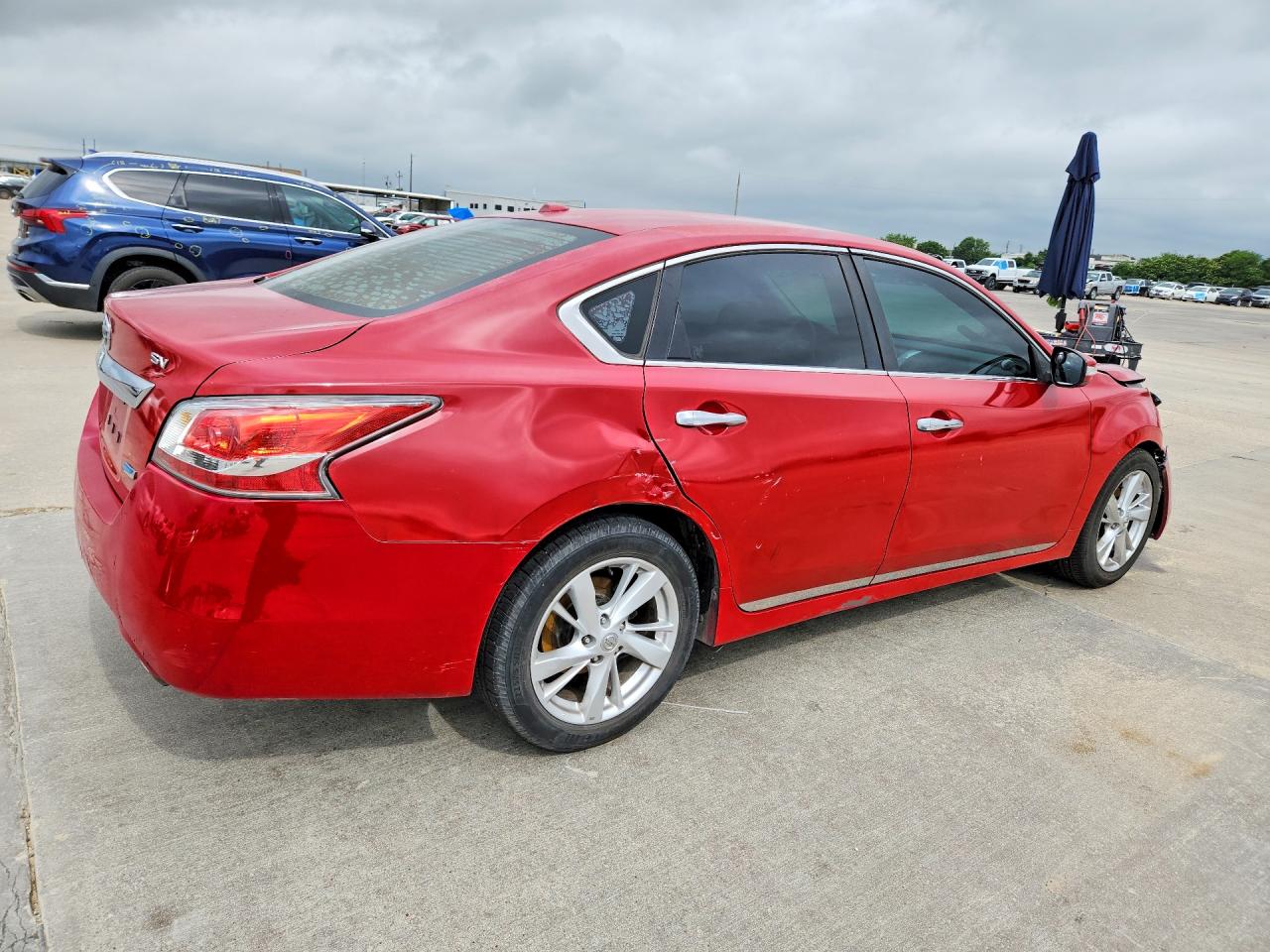 2014 Nissan Altima 2.5 Sv Red vin: 1N4AL3AP3EC188338
