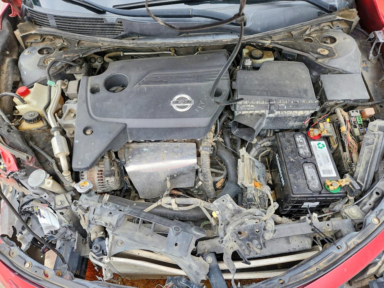 2014 Nissan Altima 2.5 Sv Red vin: 1N4AL3AP3EC188338
