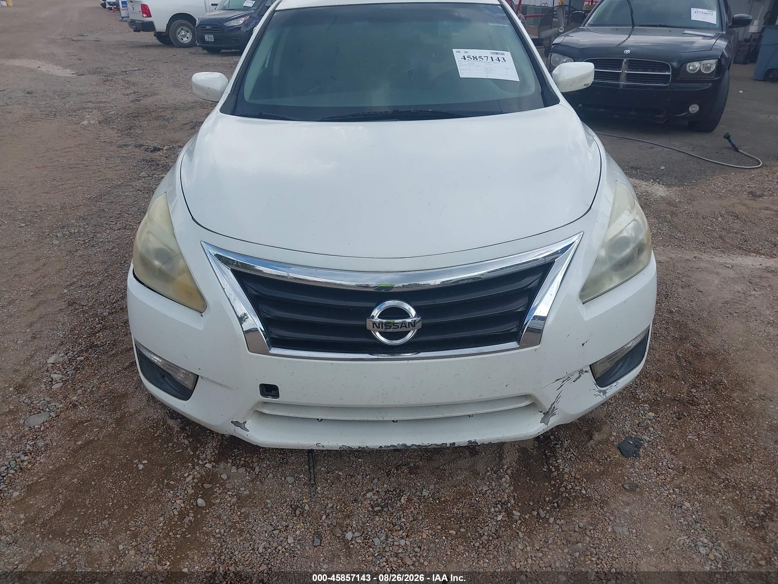 2014 Nissan Altima 2.5 S White vin: 1N4AL3AP3EC194723