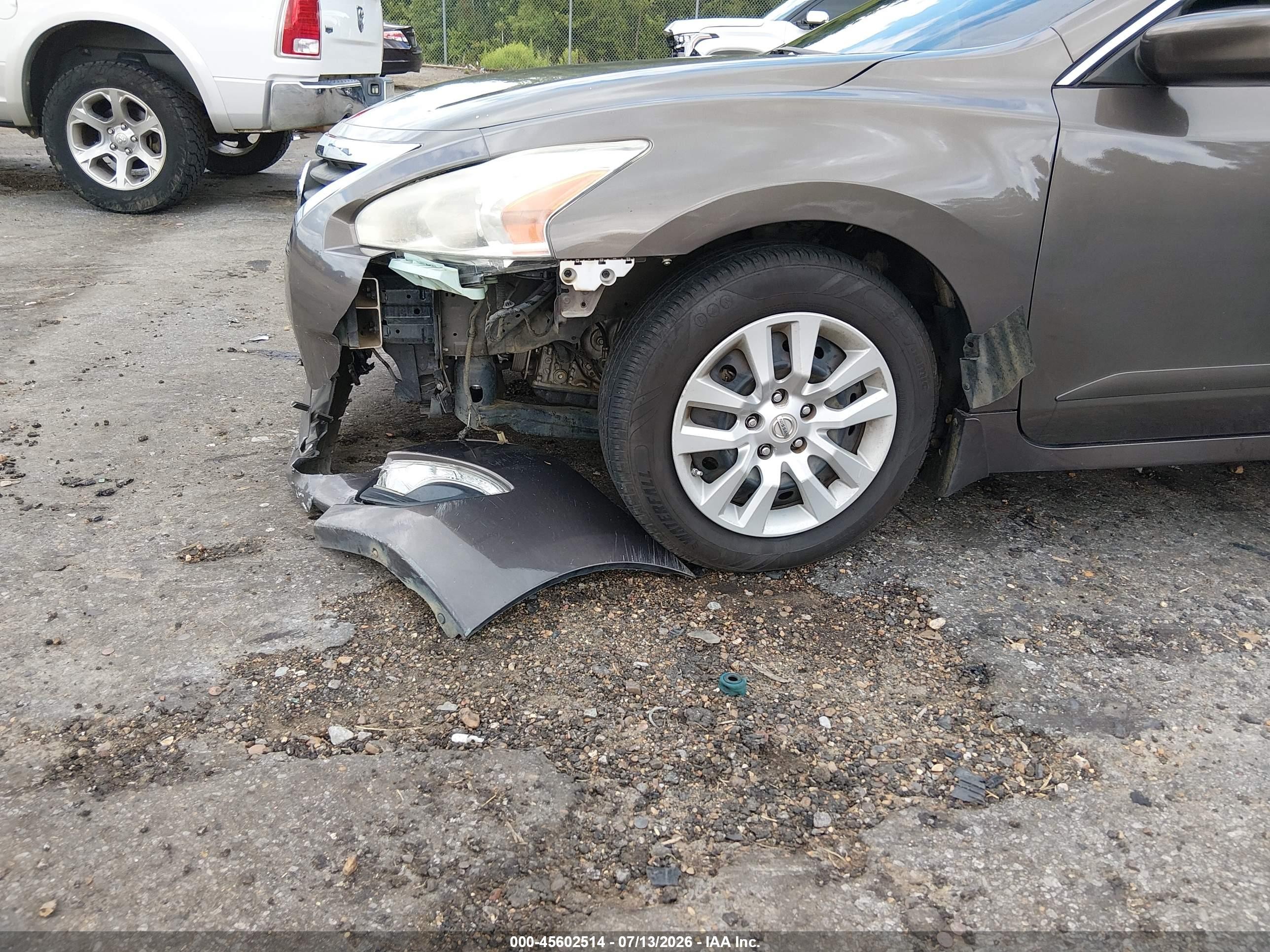 2014 Nissan Altima 2.5 S Gray vin: 1N4AL3AP3EC196746