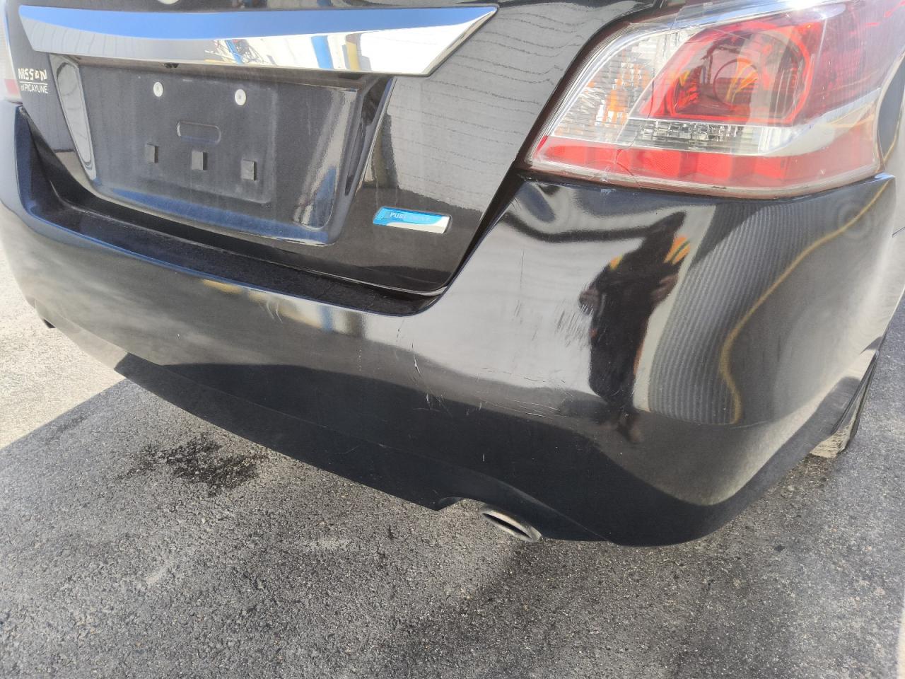 2014 Nissan Altima 2.5 Sl Black vin: 1N4AL3AP3EC202318 Damage: Rear Bumper, Broken, Replacement Required