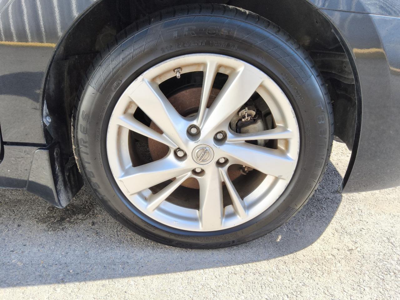 2014 Nissan Altima 2.5 Sl Black vin: 1N4AL3AP3EC202318 Damage: Right Front Wheel, Curb Rash, > 12 Inches