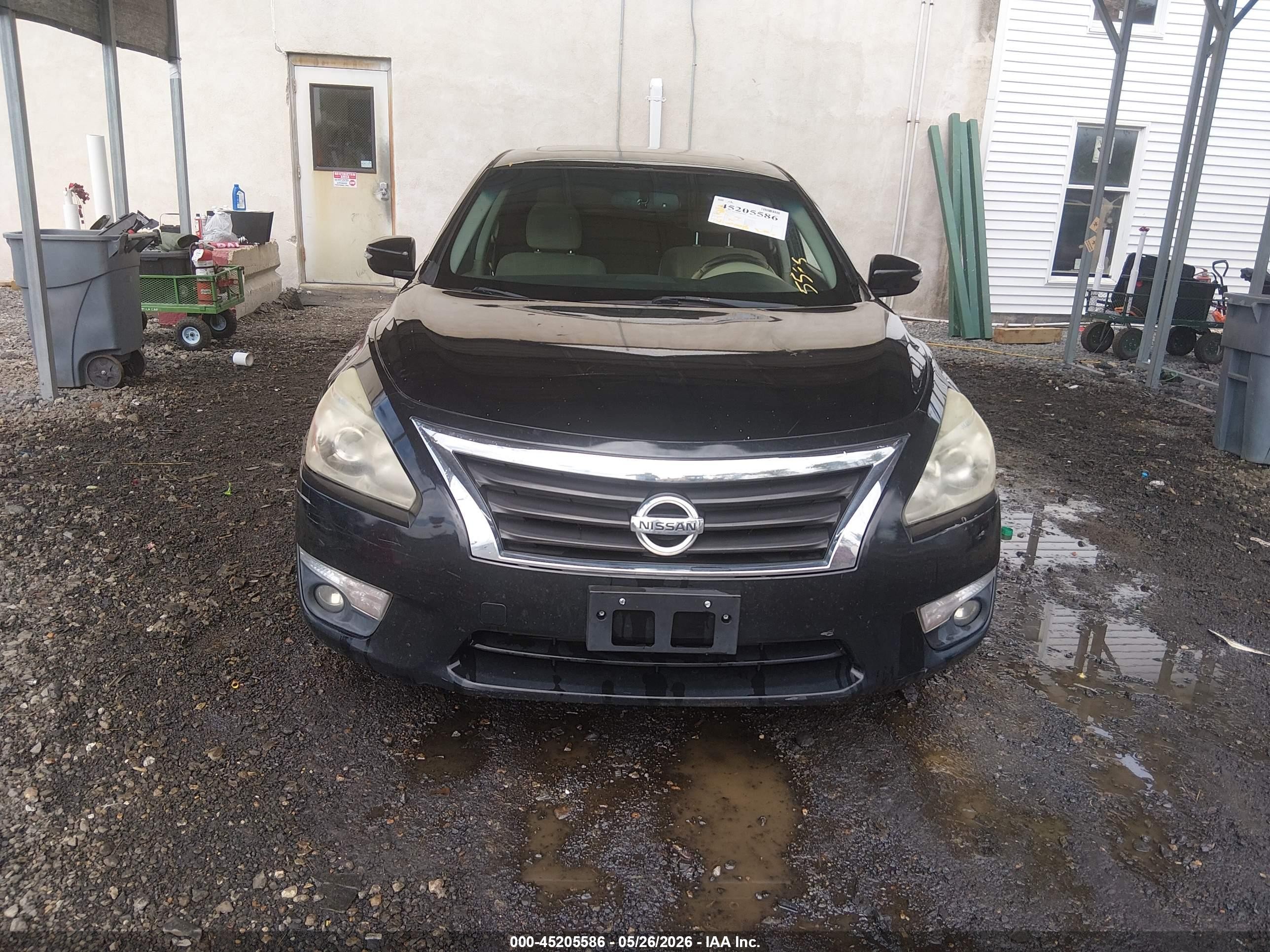 2014 Nissan Altima 2.5 Sv Black vin: 1N4AL3AP3EC265130