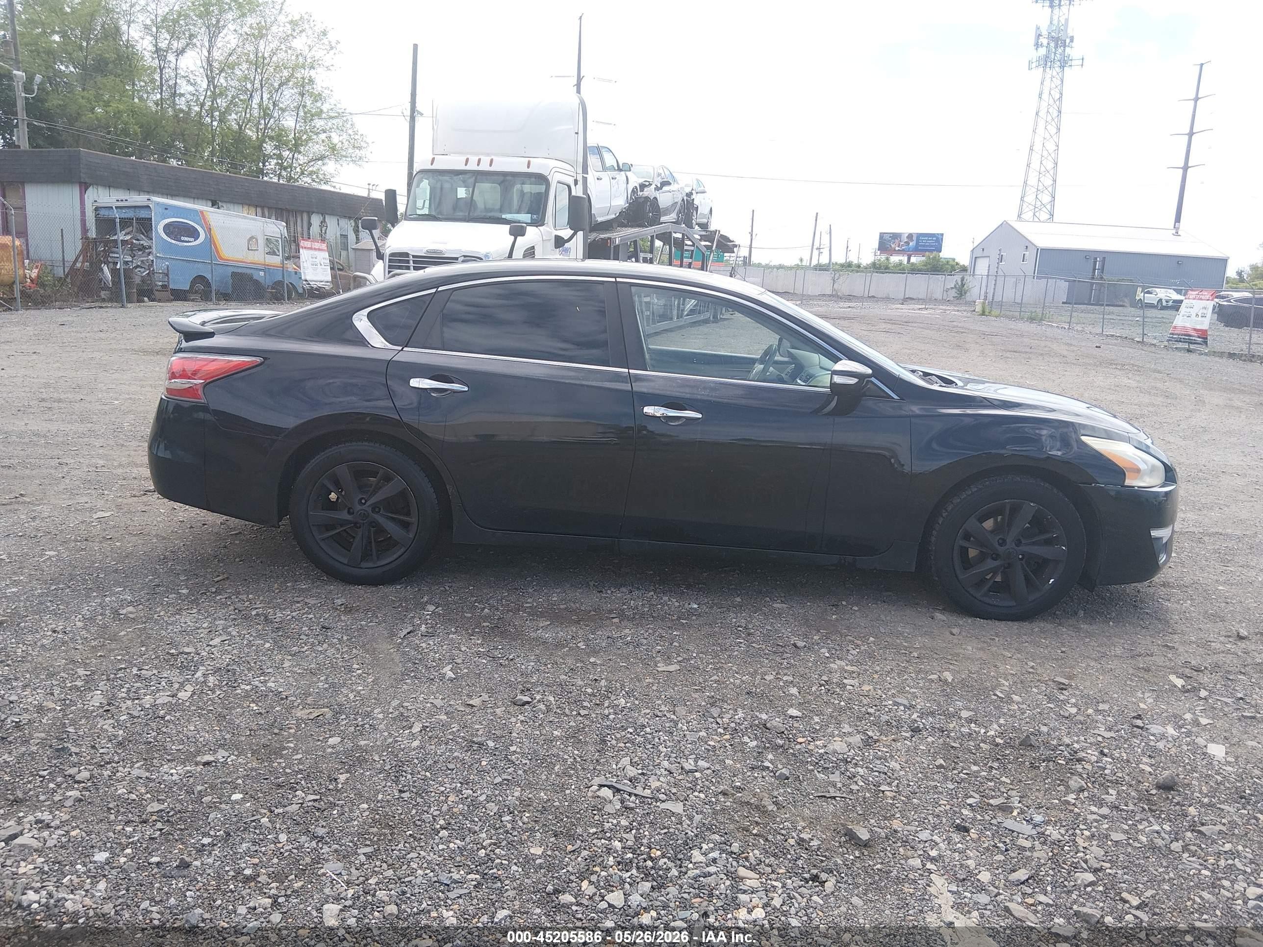 2014 Nissan Altima 2.5 Sv Black vin: 1N4AL3AP3EC265130