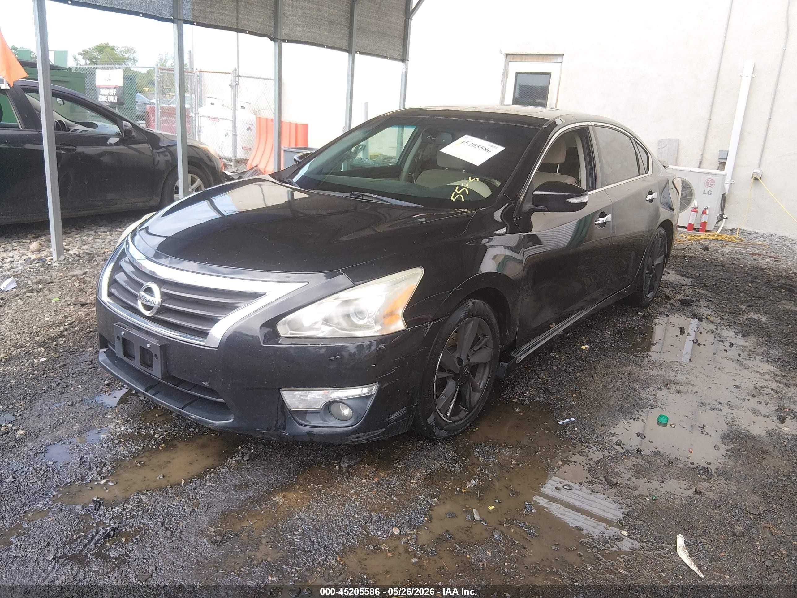 2014 Nissan Altima 2.5 Sv Black vin: 1N4AL3AP3EC265130