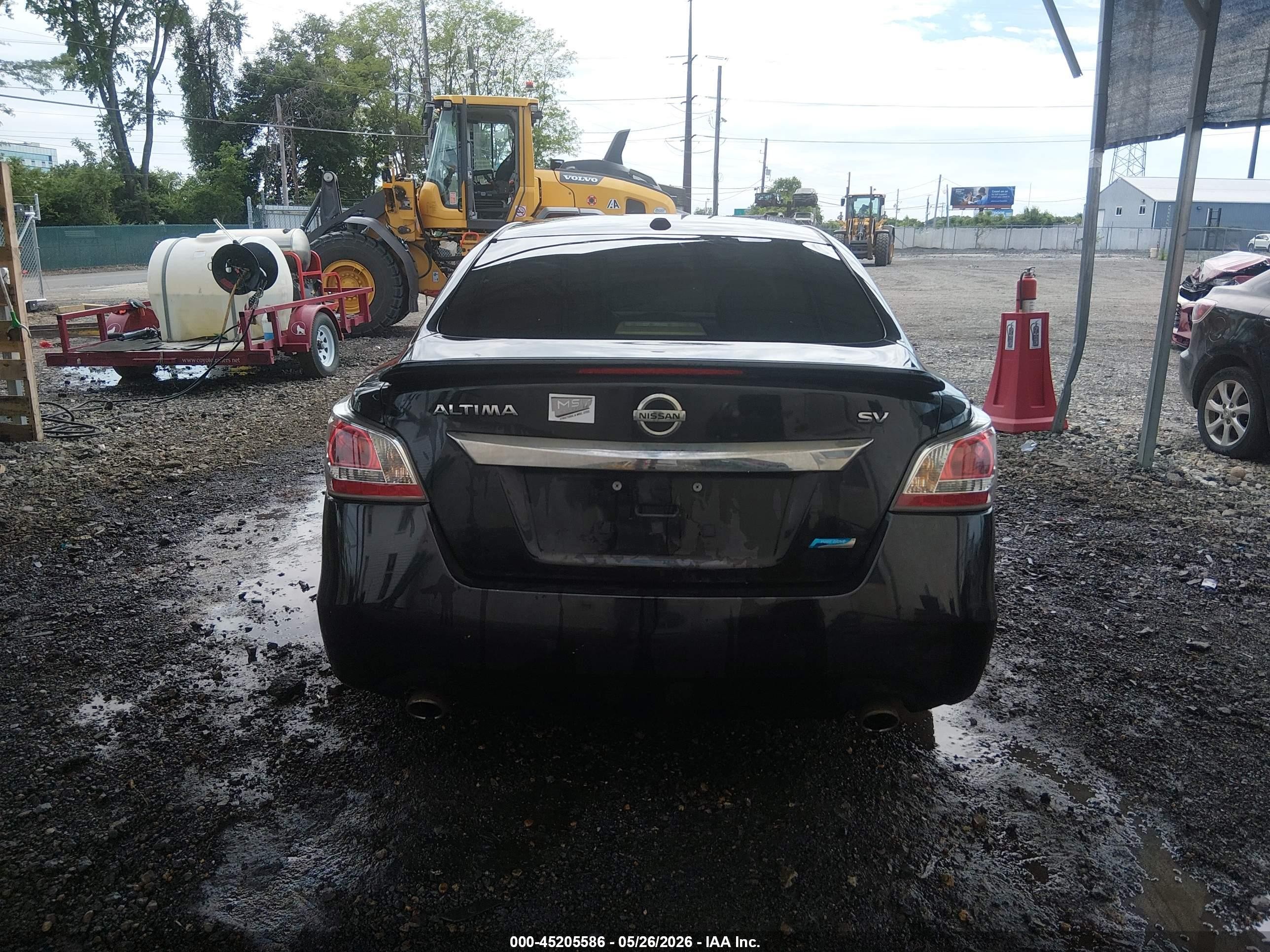 2014 Nissan Altima 2.5 Sv Black vin: 1N4AL3AP3EC265130