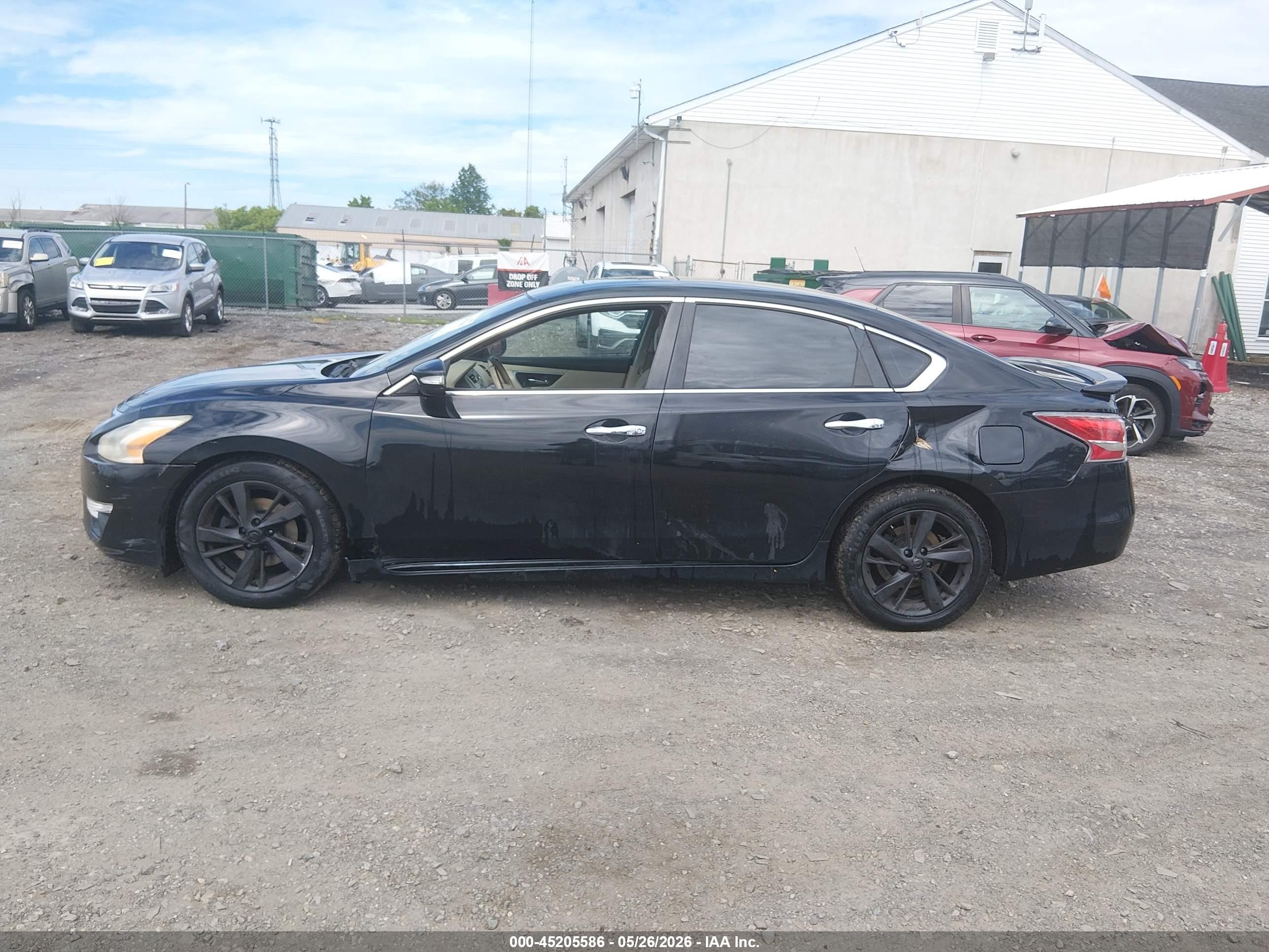 2014 Nissan Altima 2.5 Sv Black vin: 1N4AL3AP3EC265130