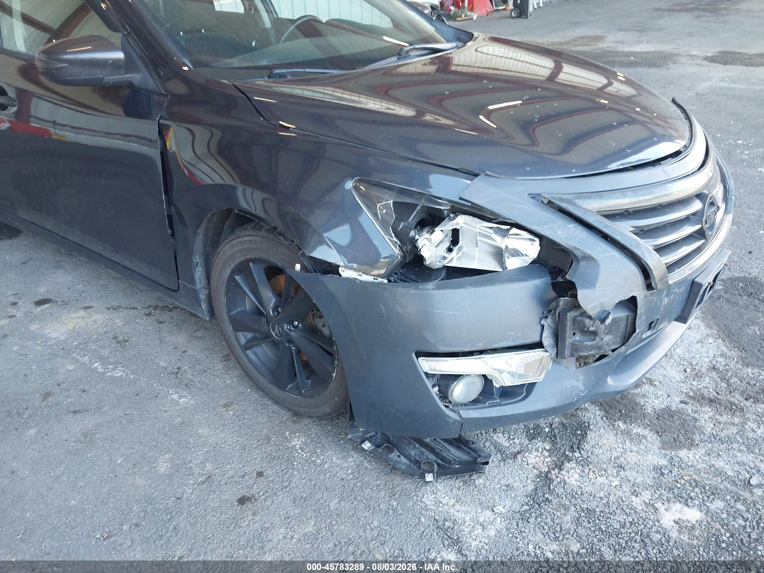 2014 Nissan Altima 2.5 Sv Blue vin: 1N4AL3AP3EC269579