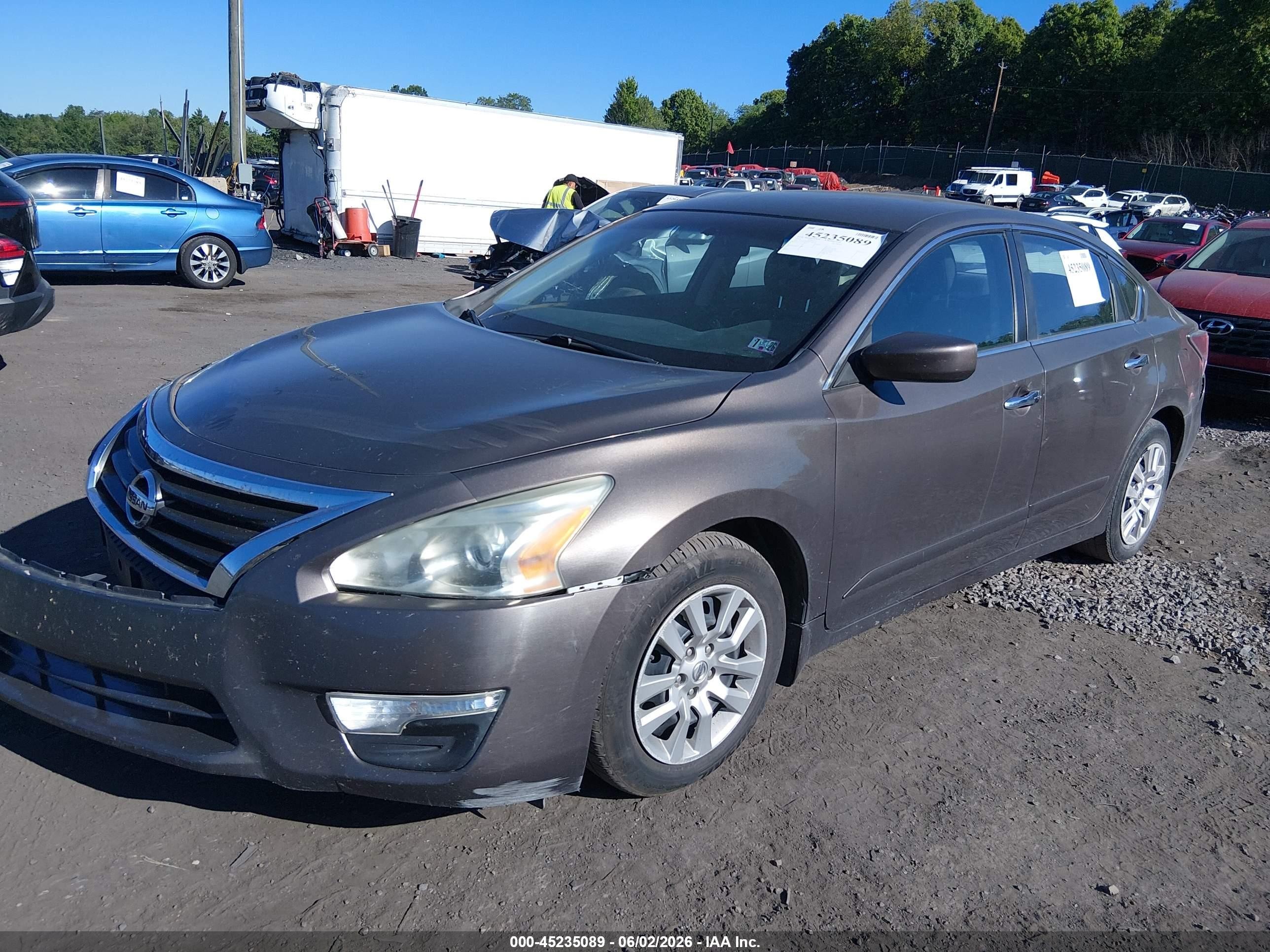 2014 Nissan Altima 2.5 S Gray vin: 1N4AL3AP3EC280694