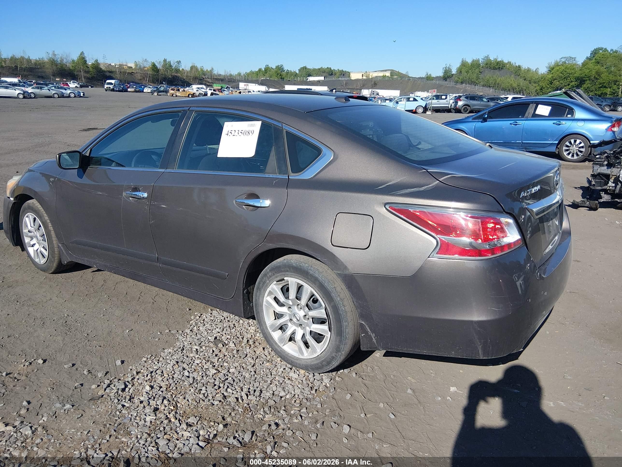 2014 Nissan Altima 2.5 S Gray vin: 1N4AL3AP3EC280694
