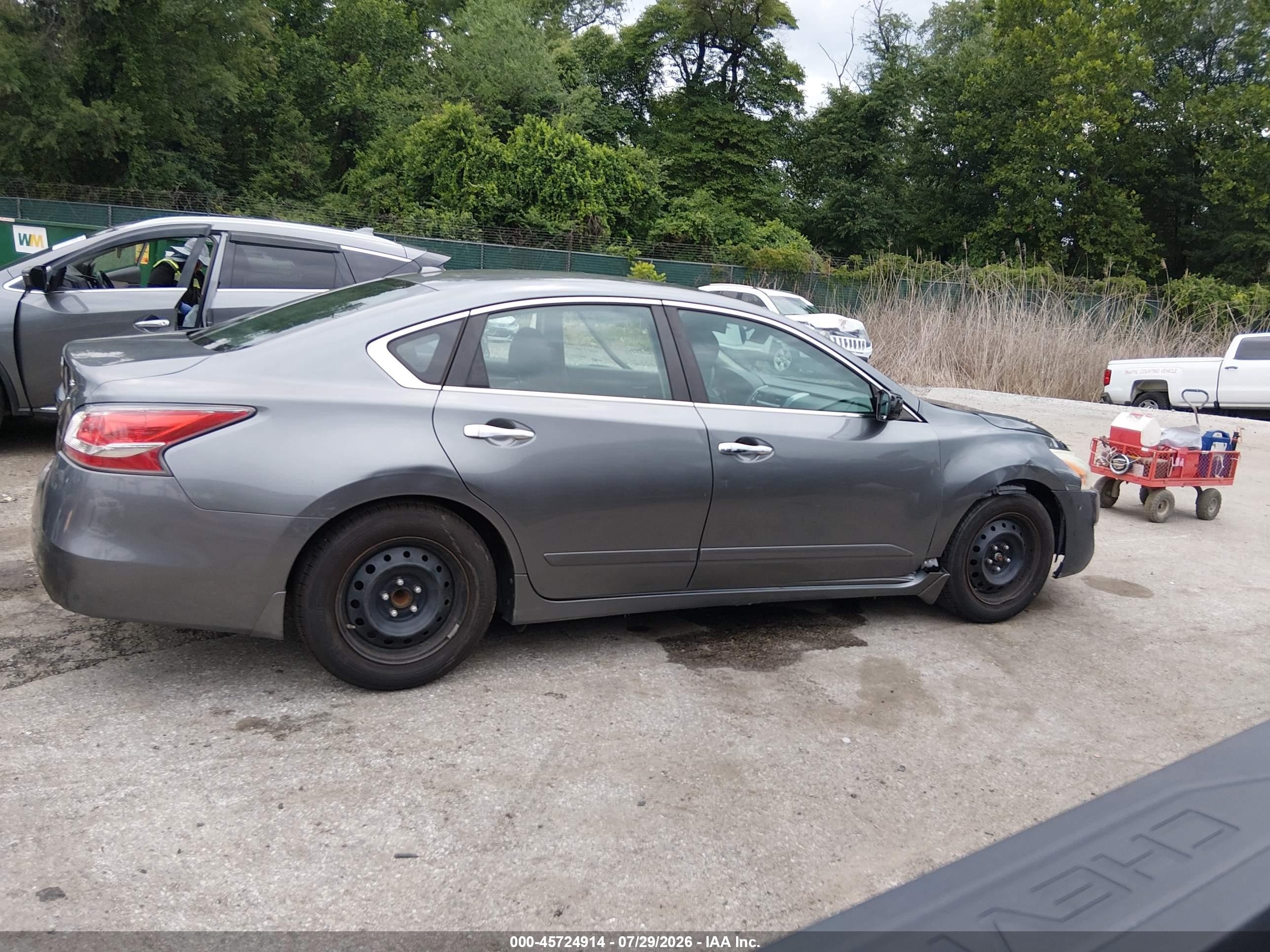 2014 Nissan Altima 2.5 S Pewter vin: 1N4AL3AP3EC281361