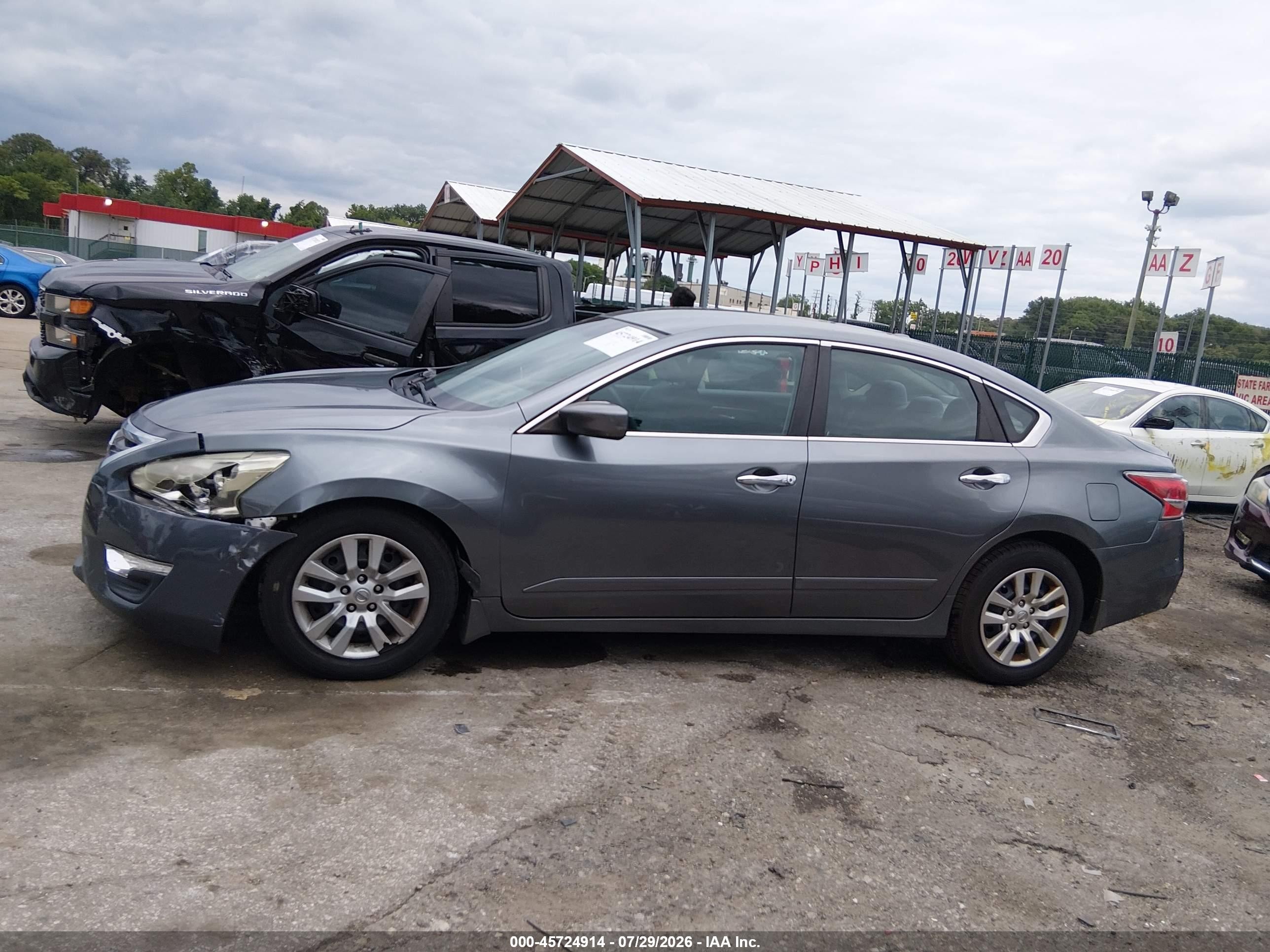 2014 Nissan Altima 2.5 S Pewter vin: 1N4AL3AP3EC281361