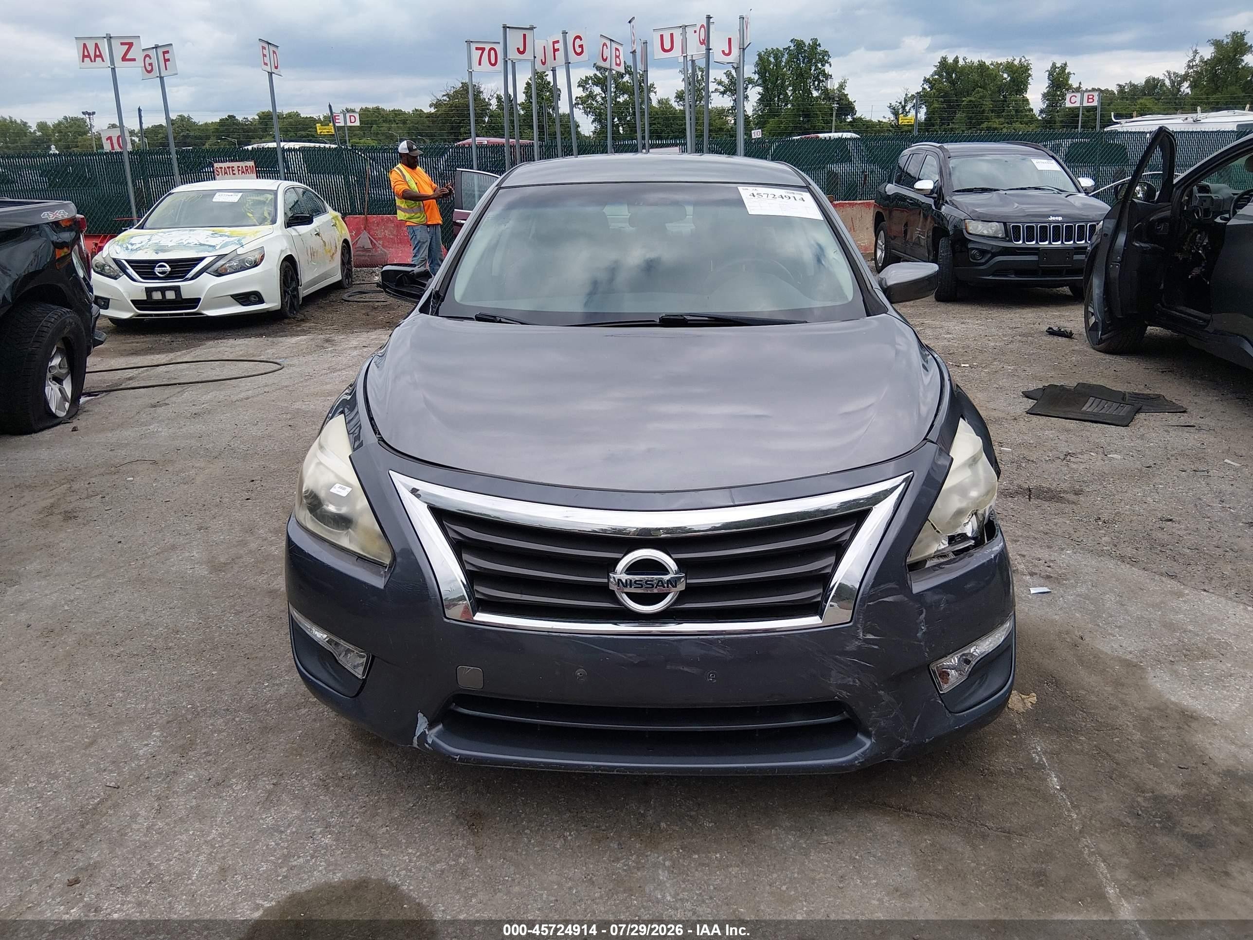 2014 Nissan Altima 2.5 S Pewter vin: 1N4AL3AP3EC281361