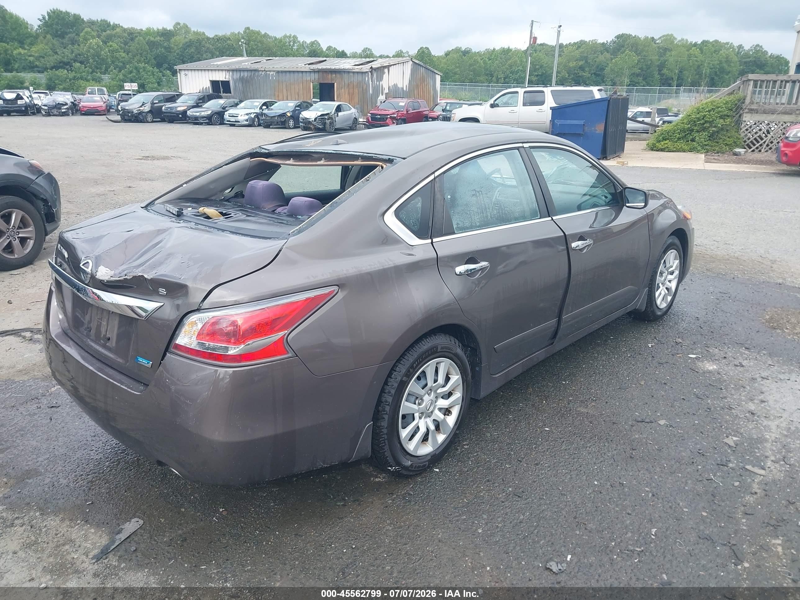 2014 Nissan Altima 2.5 S Gray vin: 1N4AL3AP3EC282977