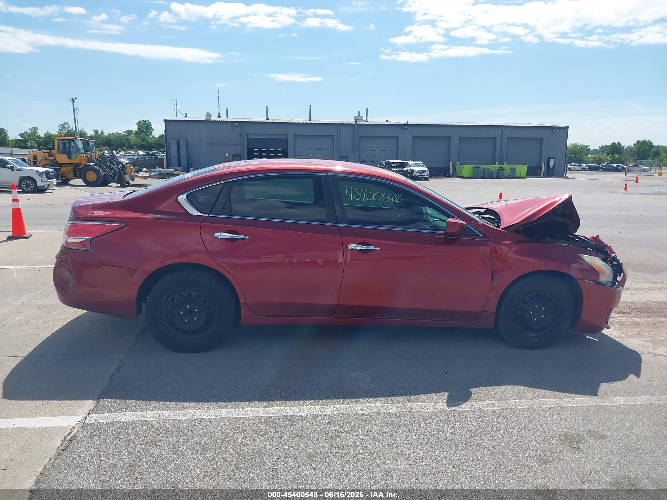 2014 Nissan Altima 2.5/2.5 S/2.5 Sl/2.5 Sv Red vin: 1N4AL3AP3EC283174