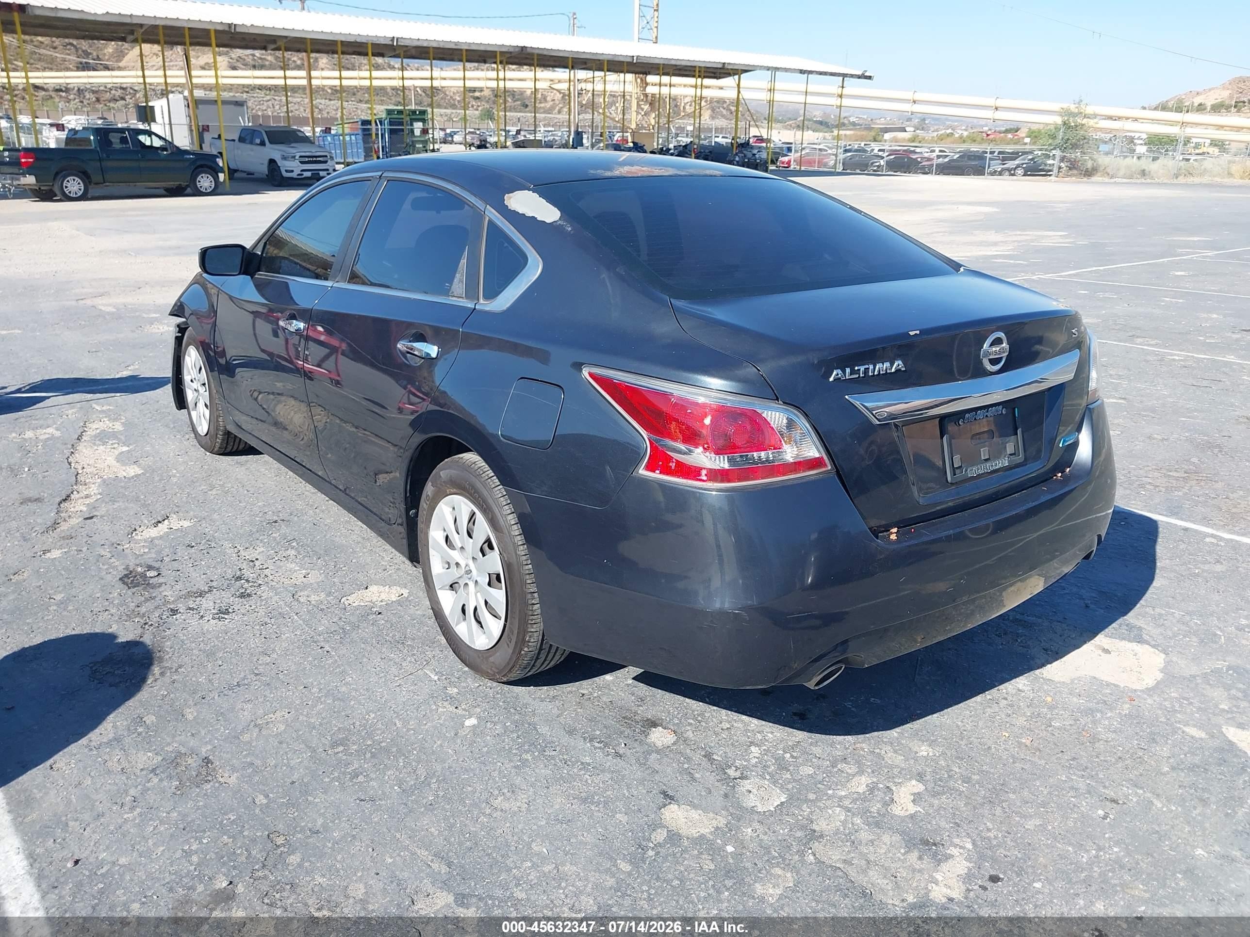 2014 Nissan Altima 2.5/2.5 S/2.5 Sl/2.5 Sv Black vin: 1N4AL3AP3EC285183