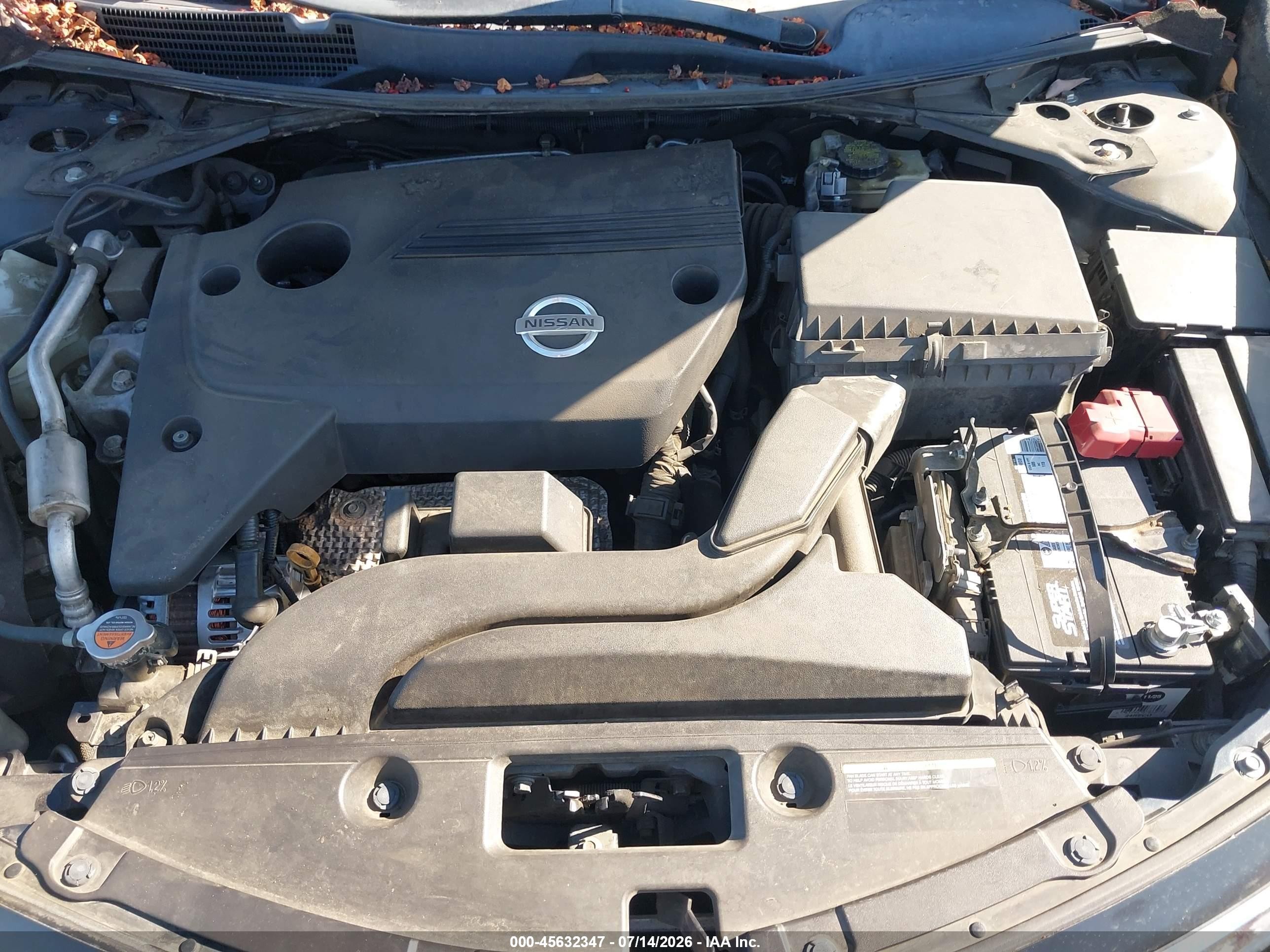 2014 Nissan Altima 2.5/2.5 S/2.5 Sl/2.5 Sv Black vin: 1N4AL3AP3EC285183
