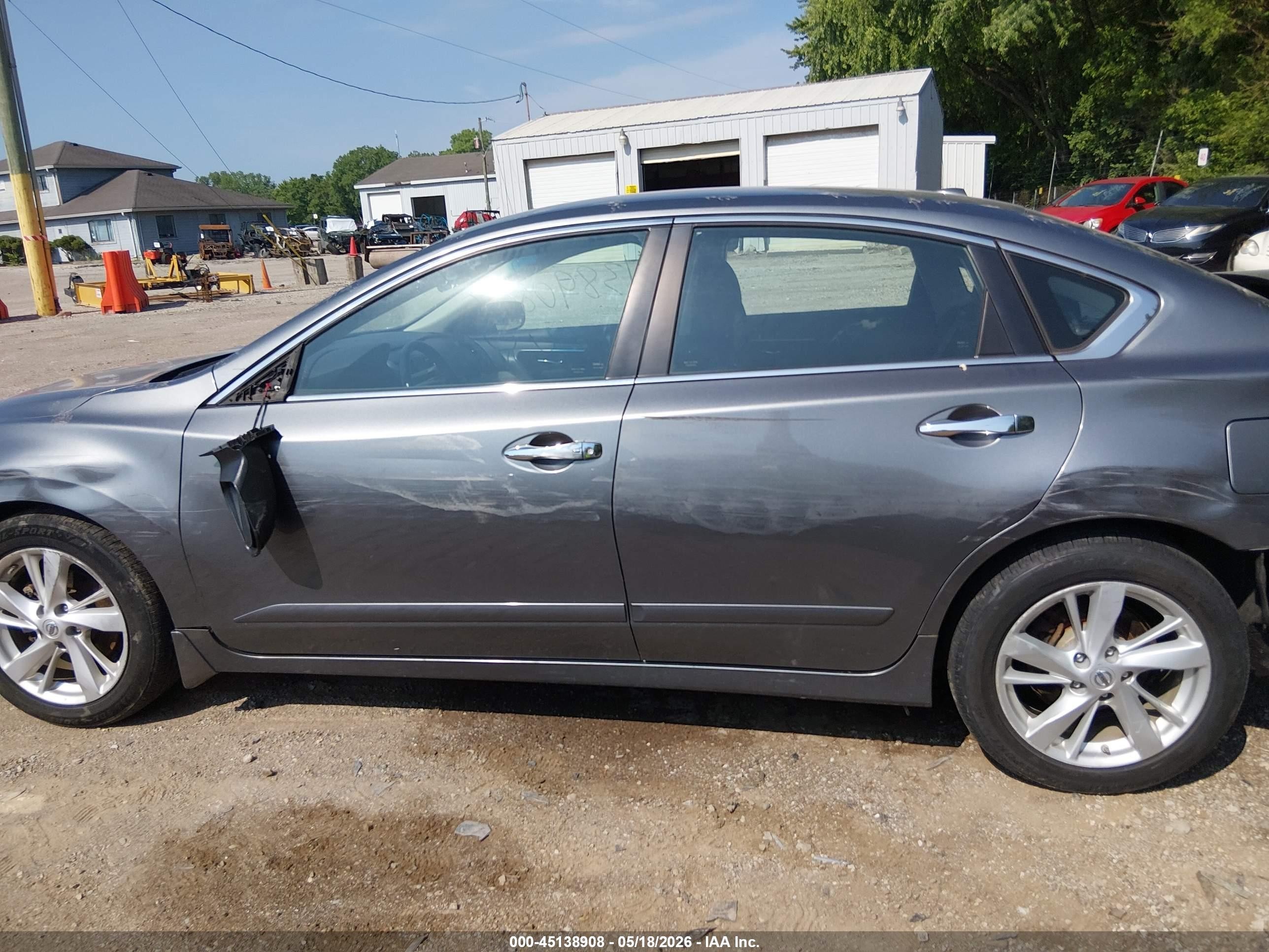2014 Nissan Altima 2.5 Sv Gray vin: 1N4AL3AP3EC288407