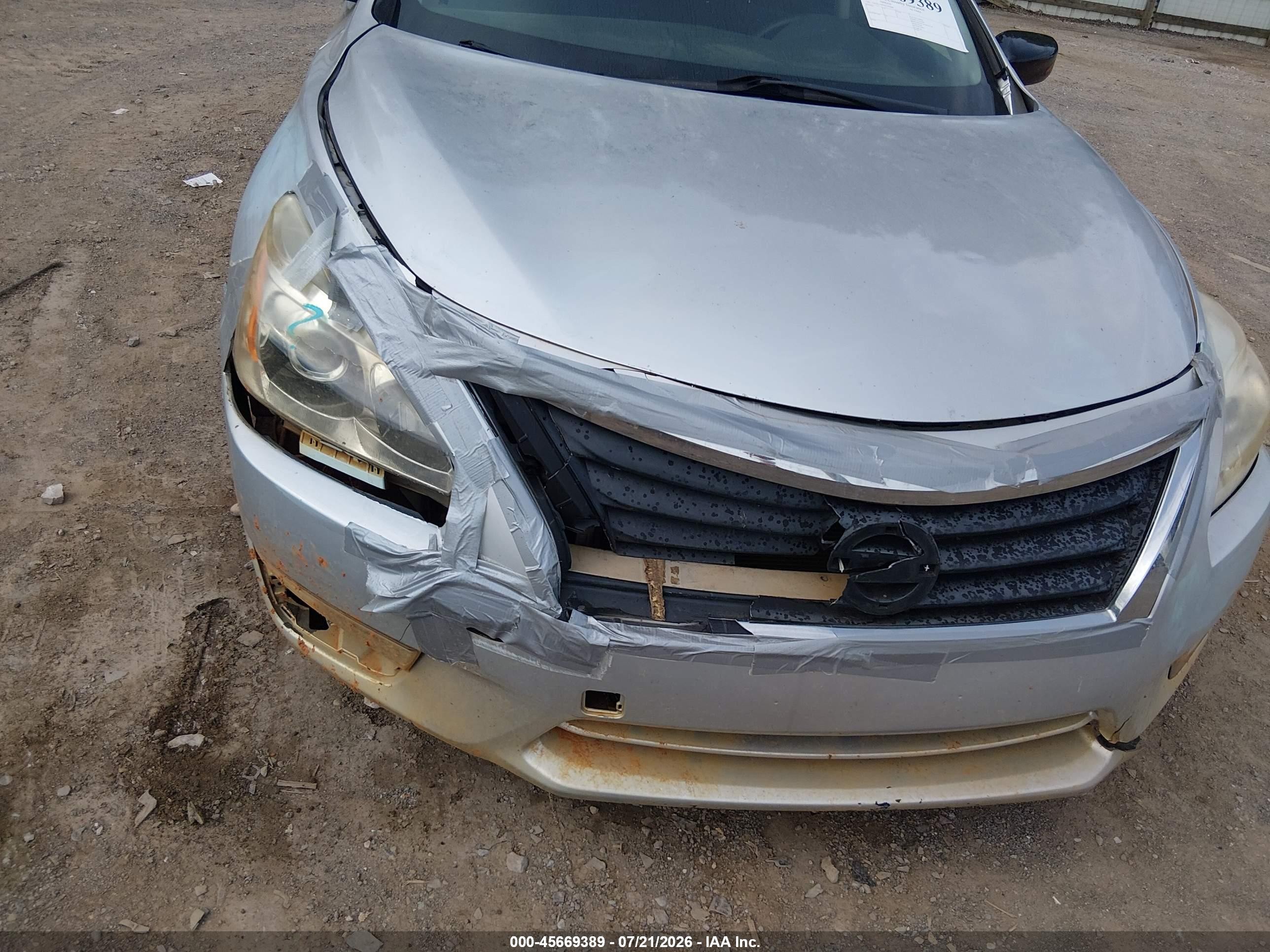 2014 Nissan Altima 2.5 S Silver vin: 1N4AL3AP3EC297088