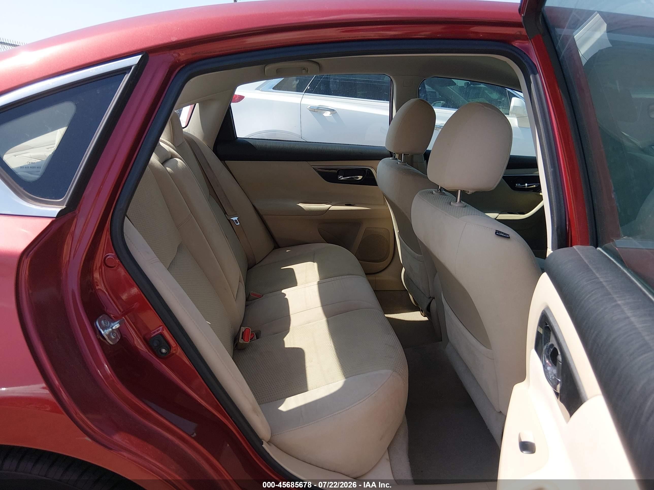 2014 Nissan Altima 2.5 Sv Red vin: 1N4AL3AP3EC299682