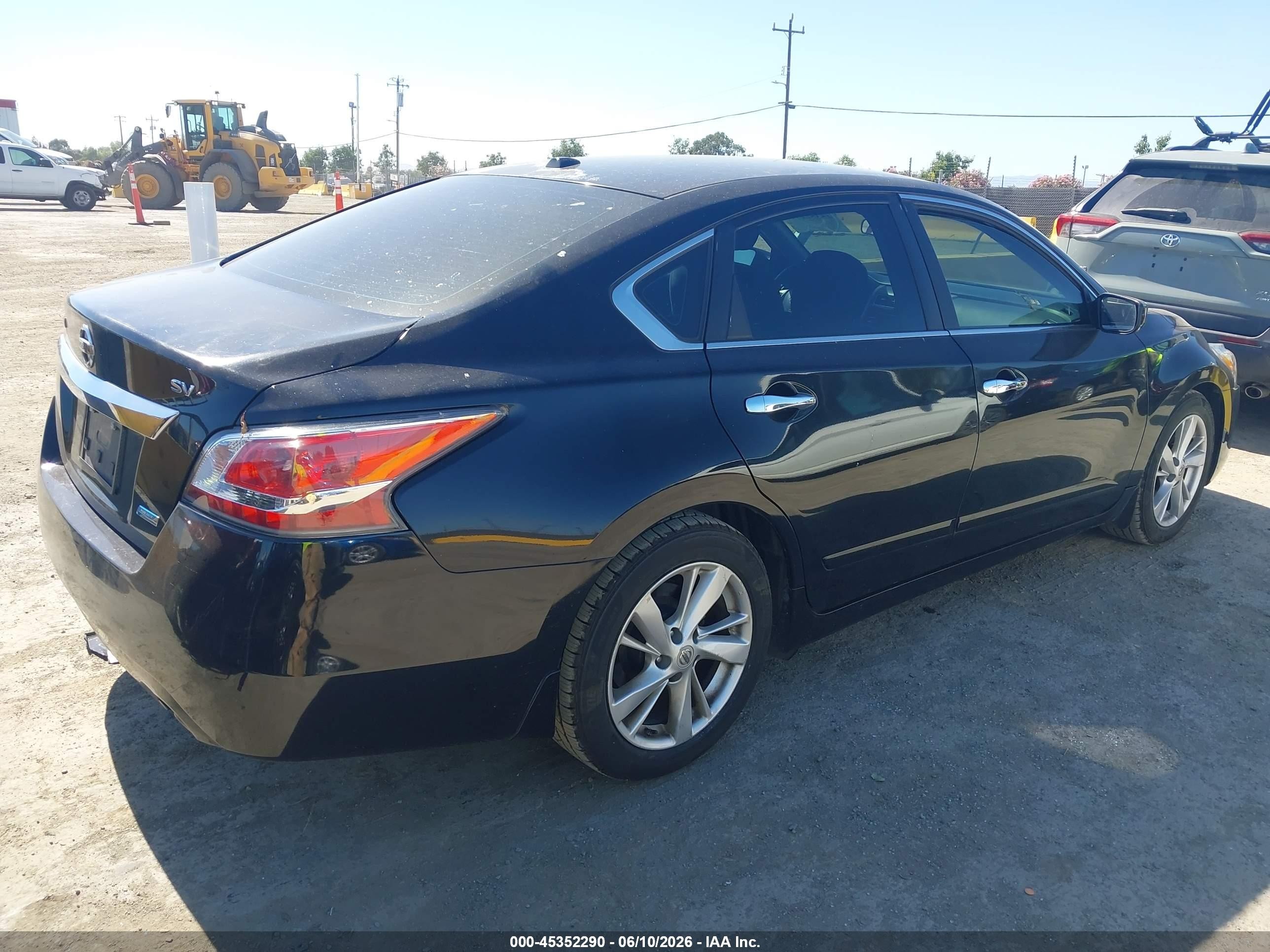 2014 Nissan Altima 2.5 Sv Black vin: 1N4AL3AP3EC317369