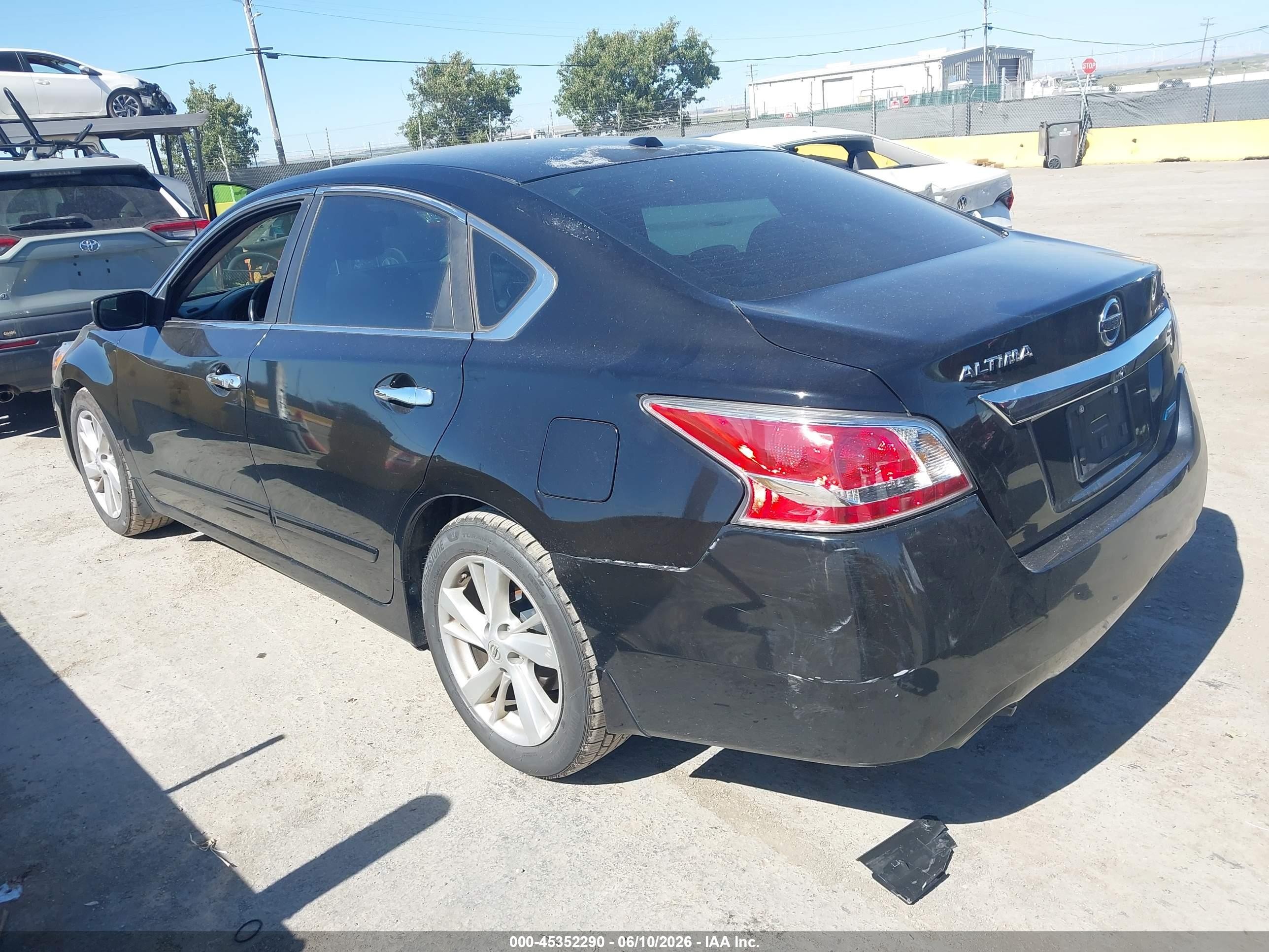2014 Nissan Altima 2.5 Sv Black vin: 1N4AL3AP3EC317369
