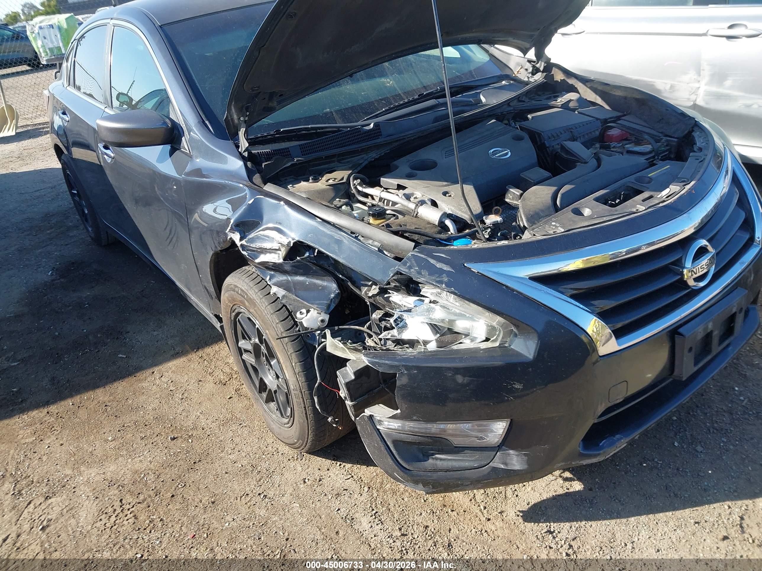 2014 Nissan Altima 2.5 S Gray vin: 1N4AL3AP3EC322555