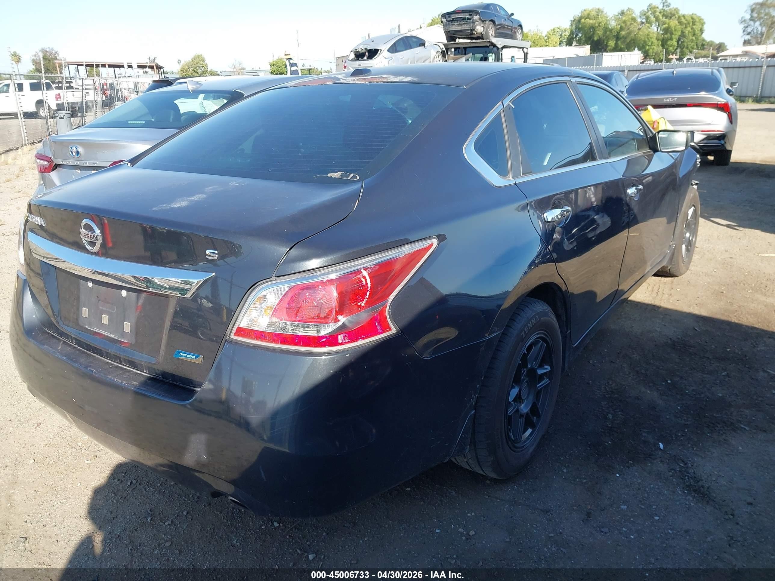 2014 Nissan Altima 2.5 S Gray vin: 1N4AL3AP3EC322555