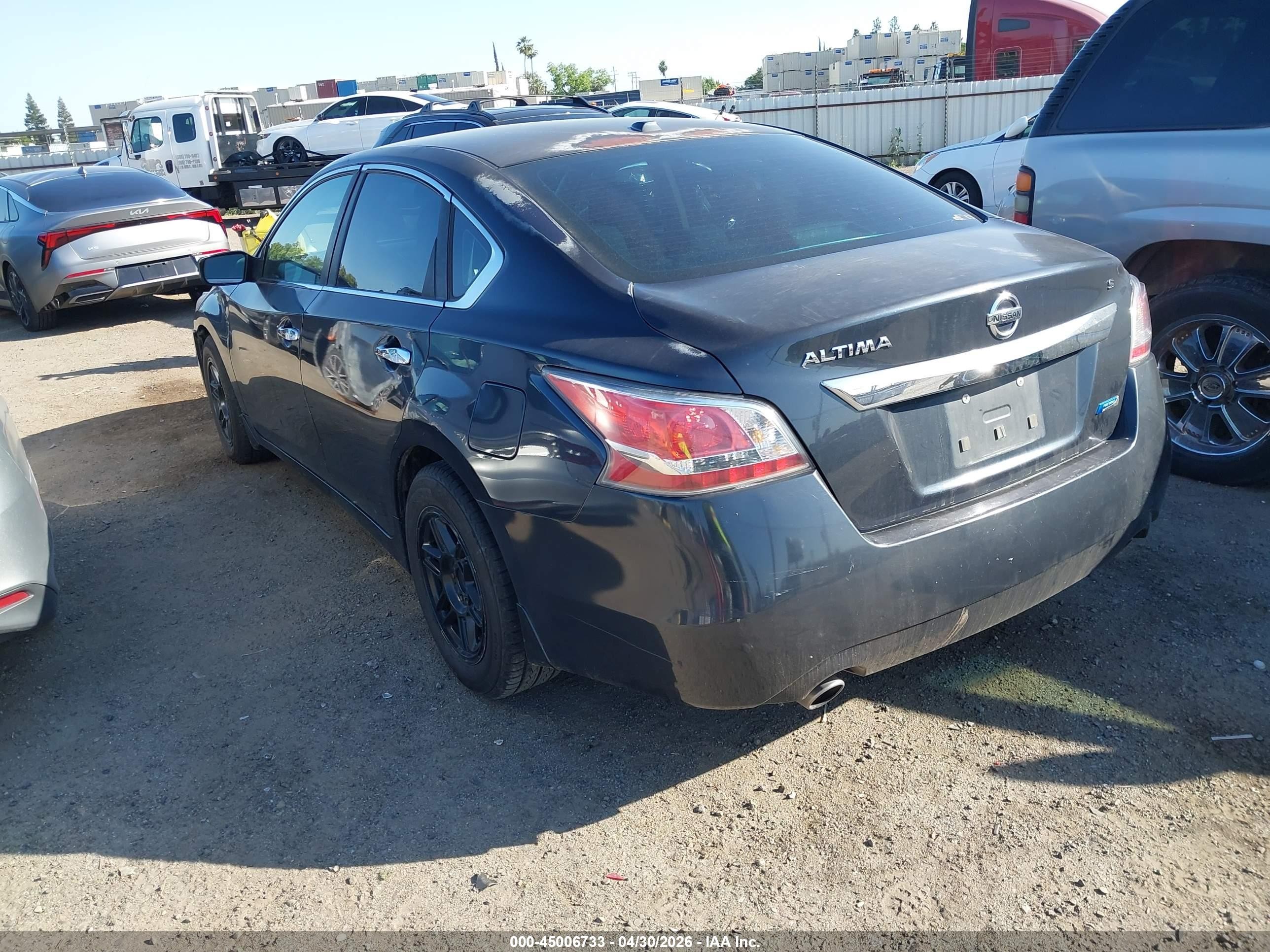 2014 Nissan Altima 2.5 S Gray vin: 1N4AL3AP3EC322555