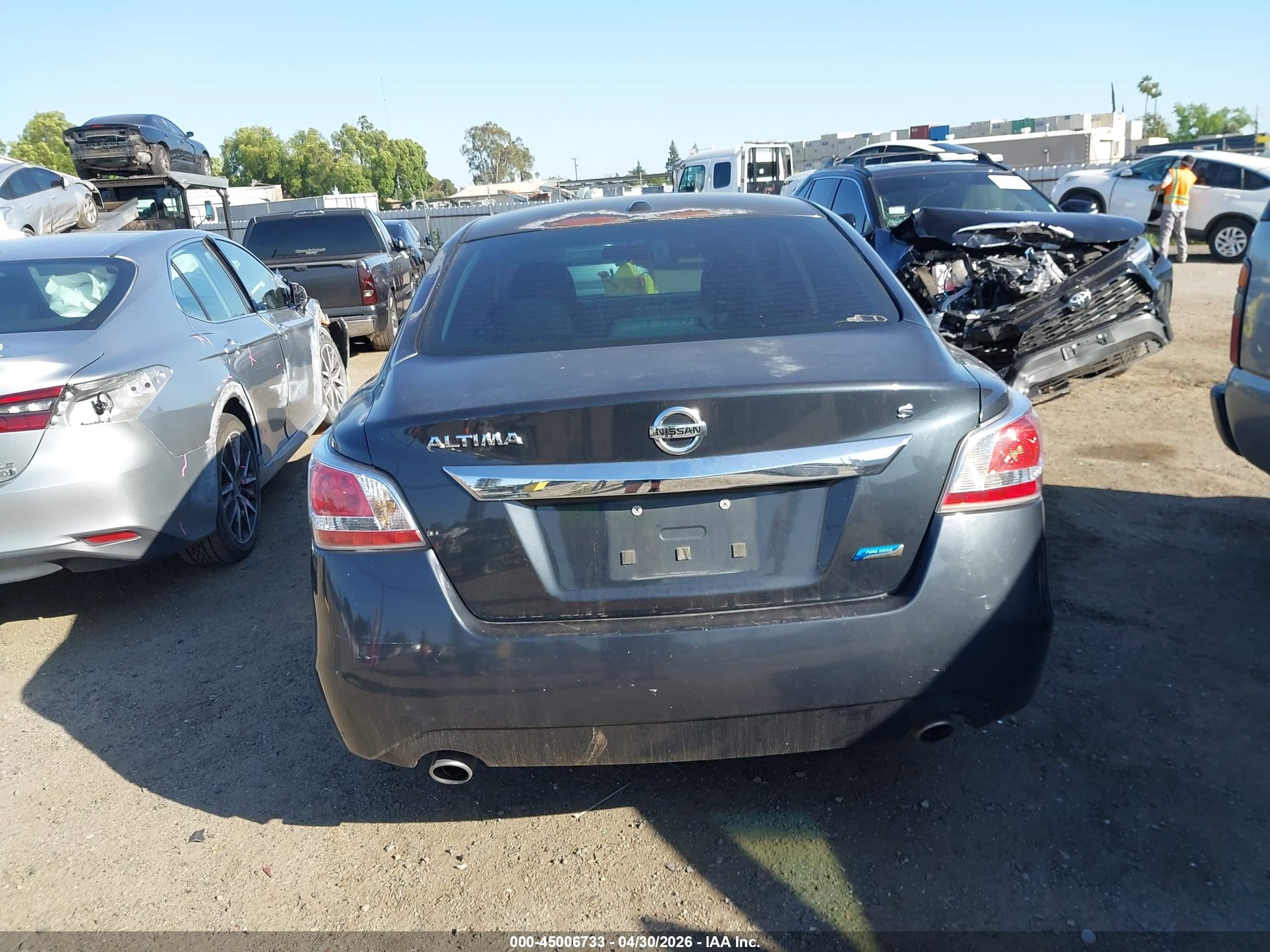 2014 Nissan Altima 2.5 S Gray vin: 1N4AL3AP3EC322555