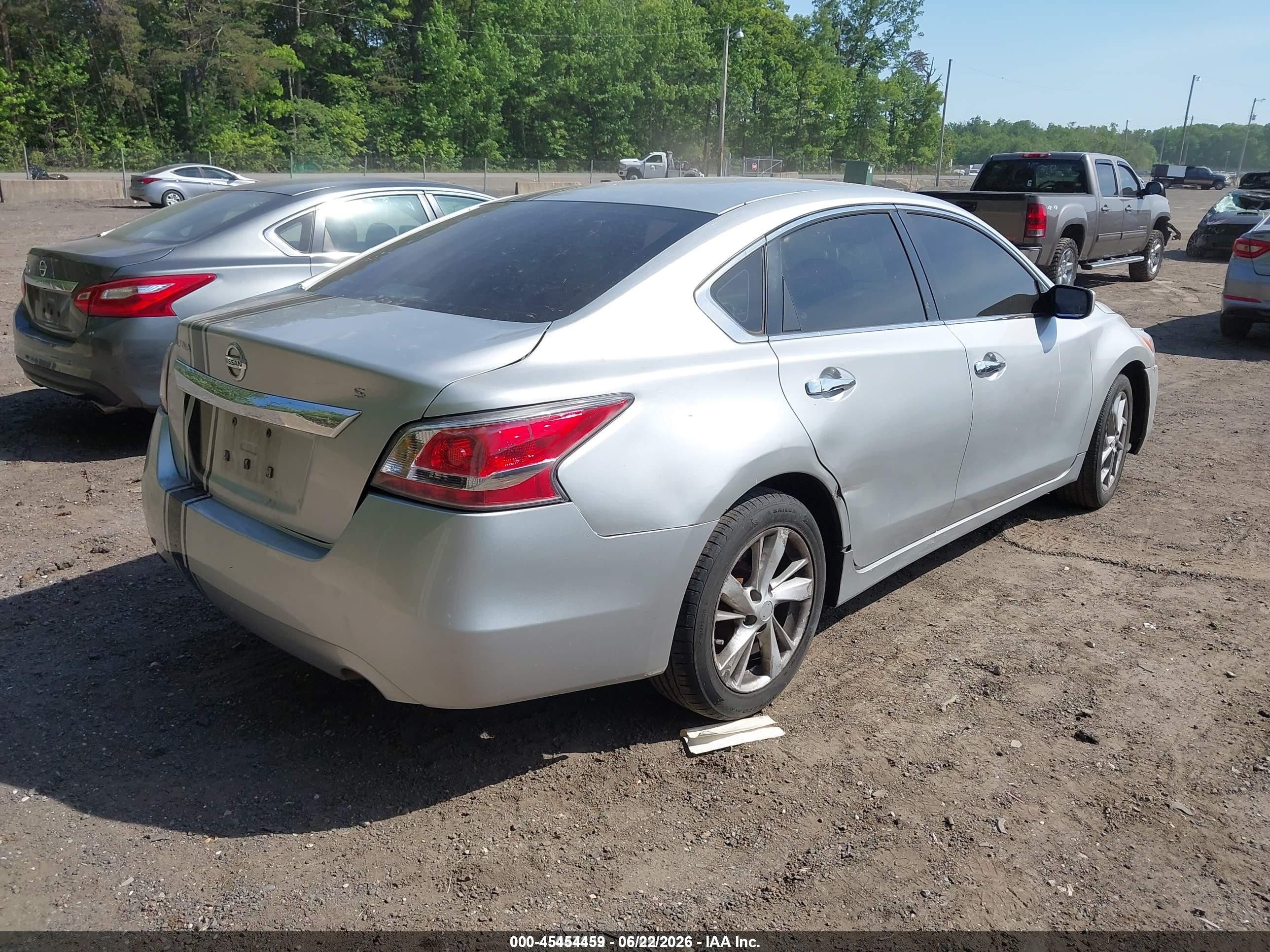 2014 Nissan Altima 2.5/2.5 S/2.5 Sl/2.5 Sv Silver vin: 1N4AL3AP3EC406679