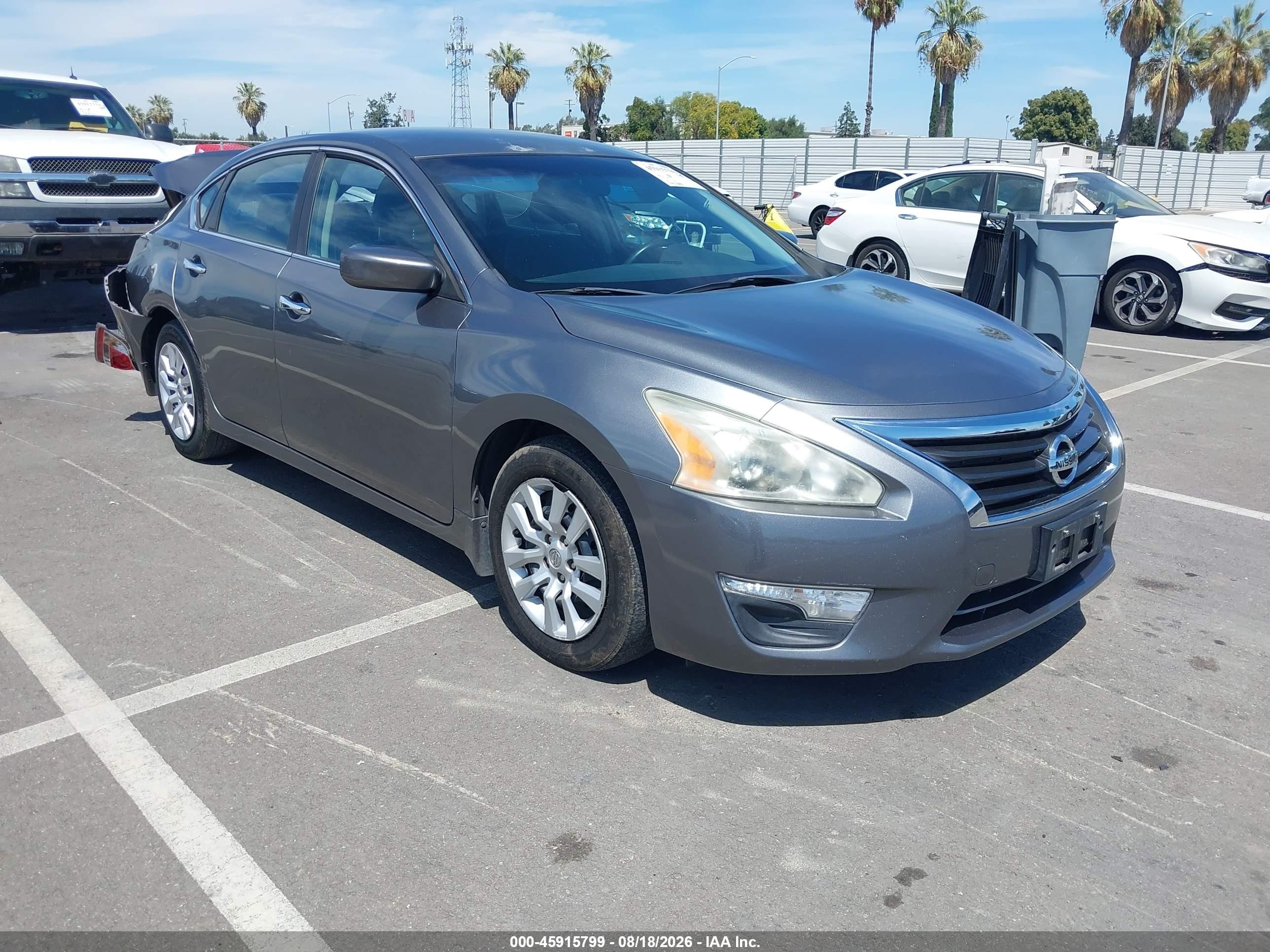 2014 Nissan Altima 2.5 S Gray vin: 1N4AL3AP3EC408738